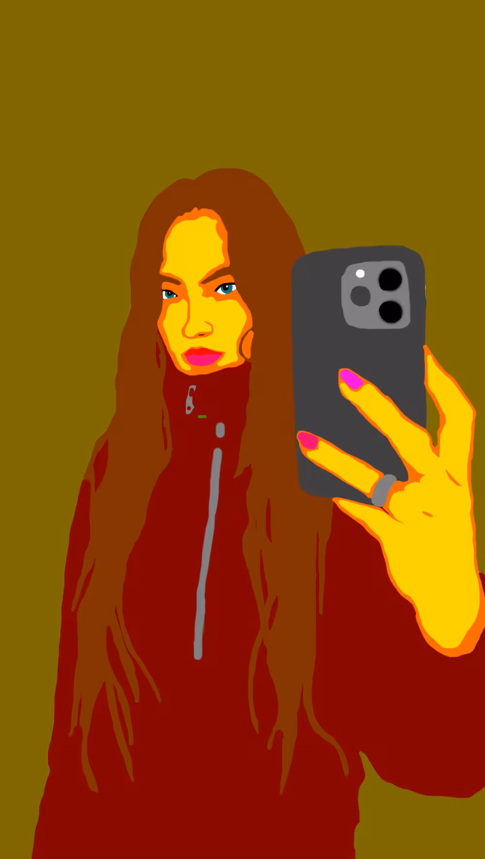 Le selfie de Marie Lyse