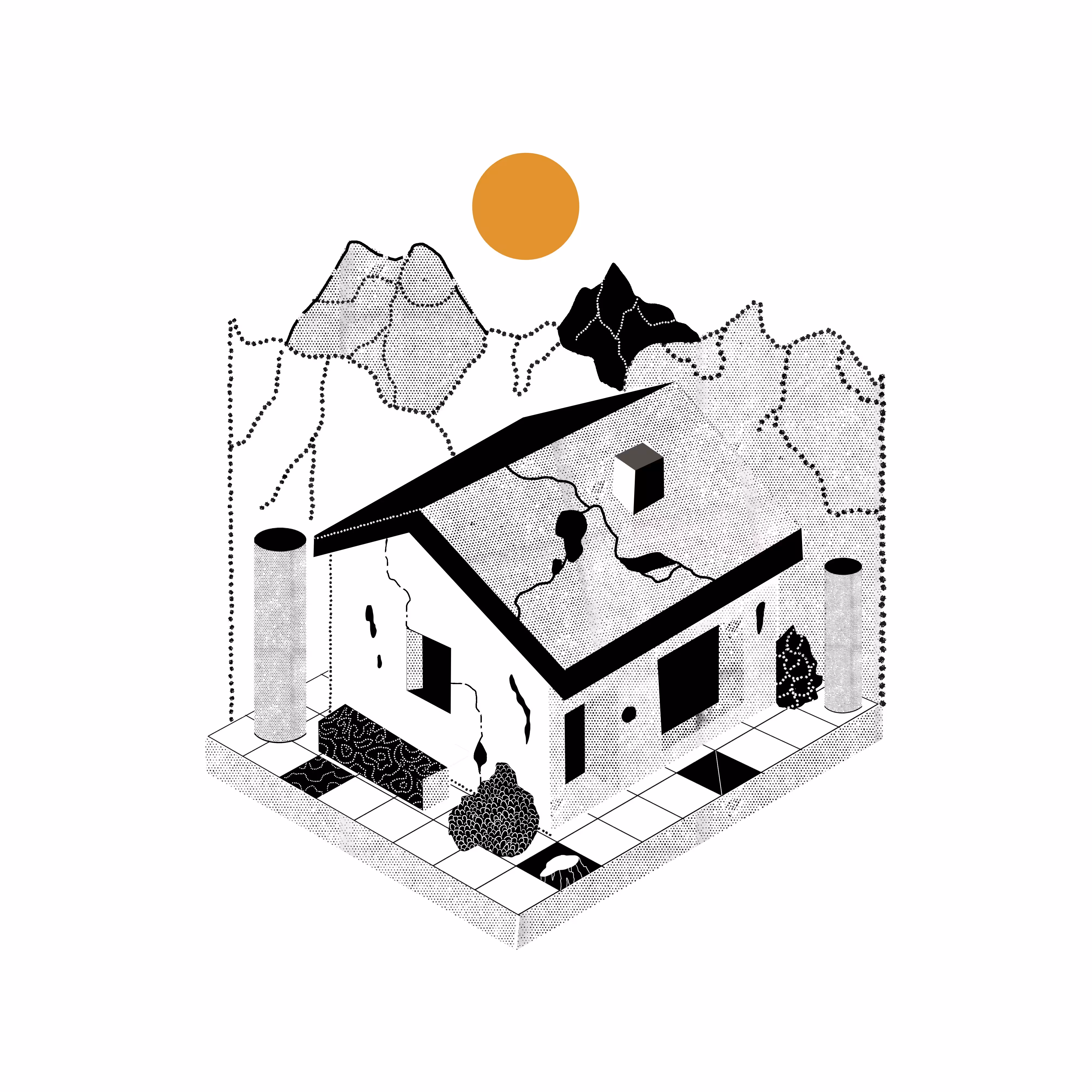 maison délabrée