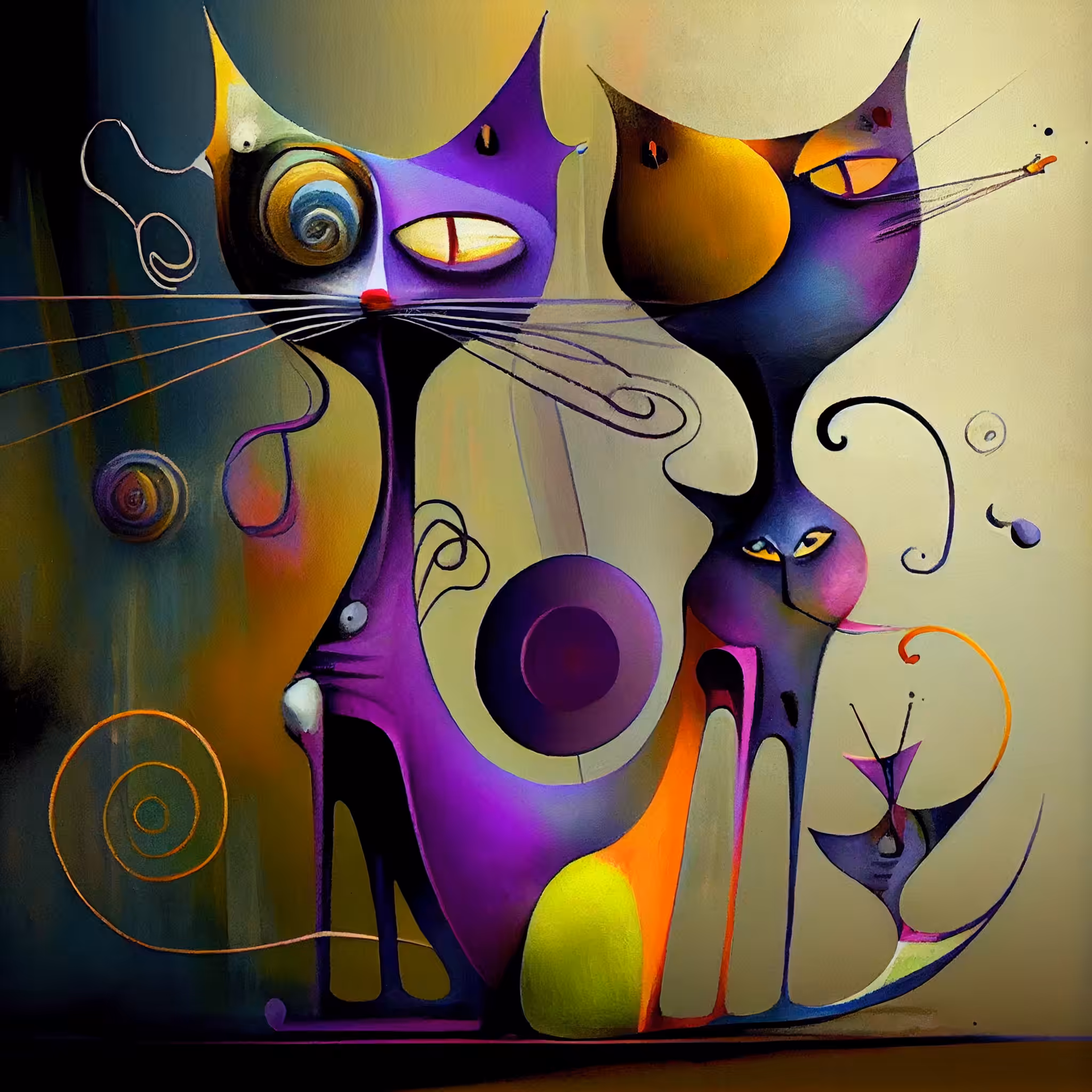Abstract Cats 4