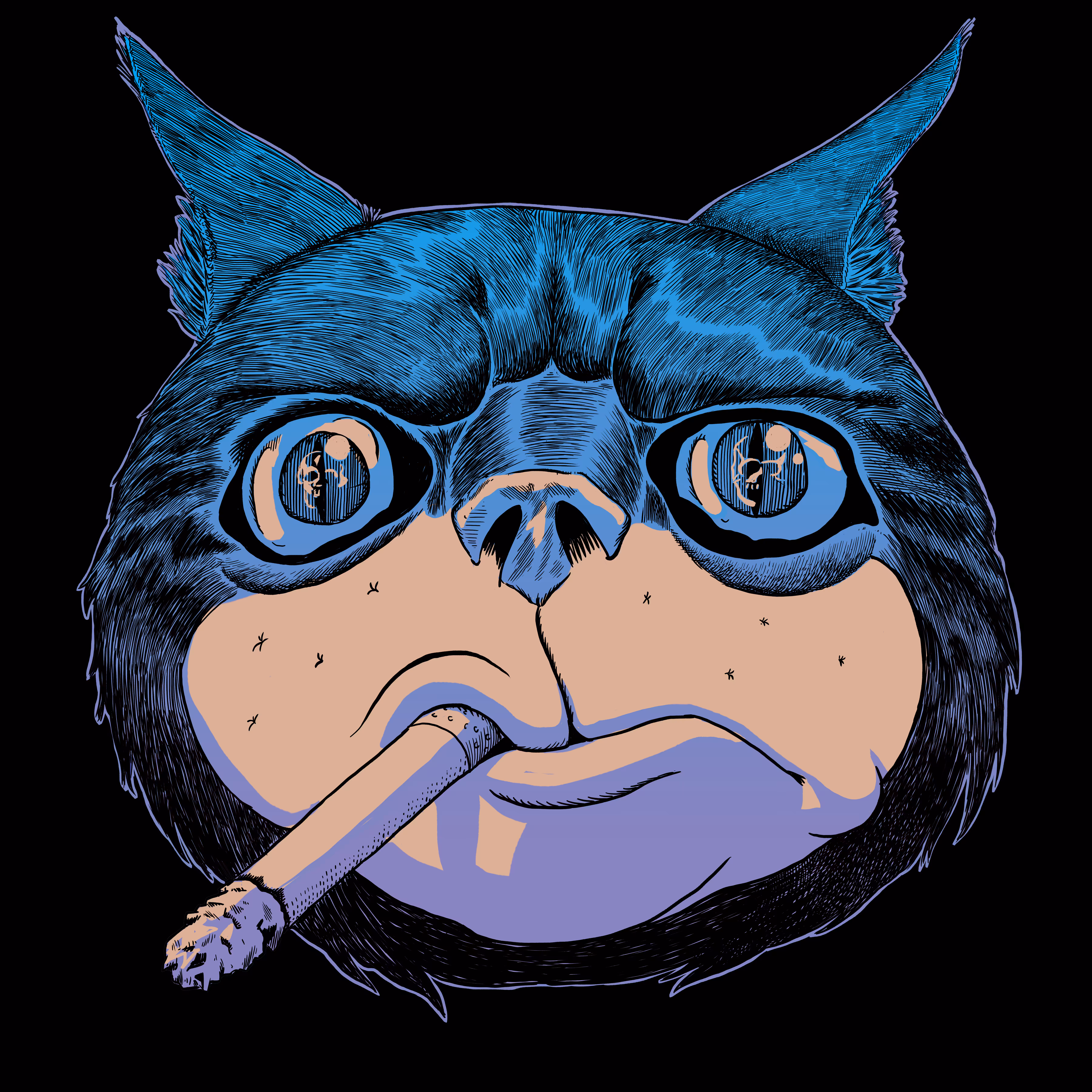 Cat Smoking