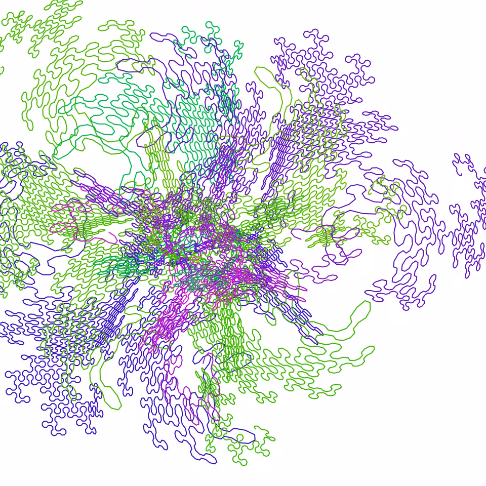 Dragon Curve Vortex #8