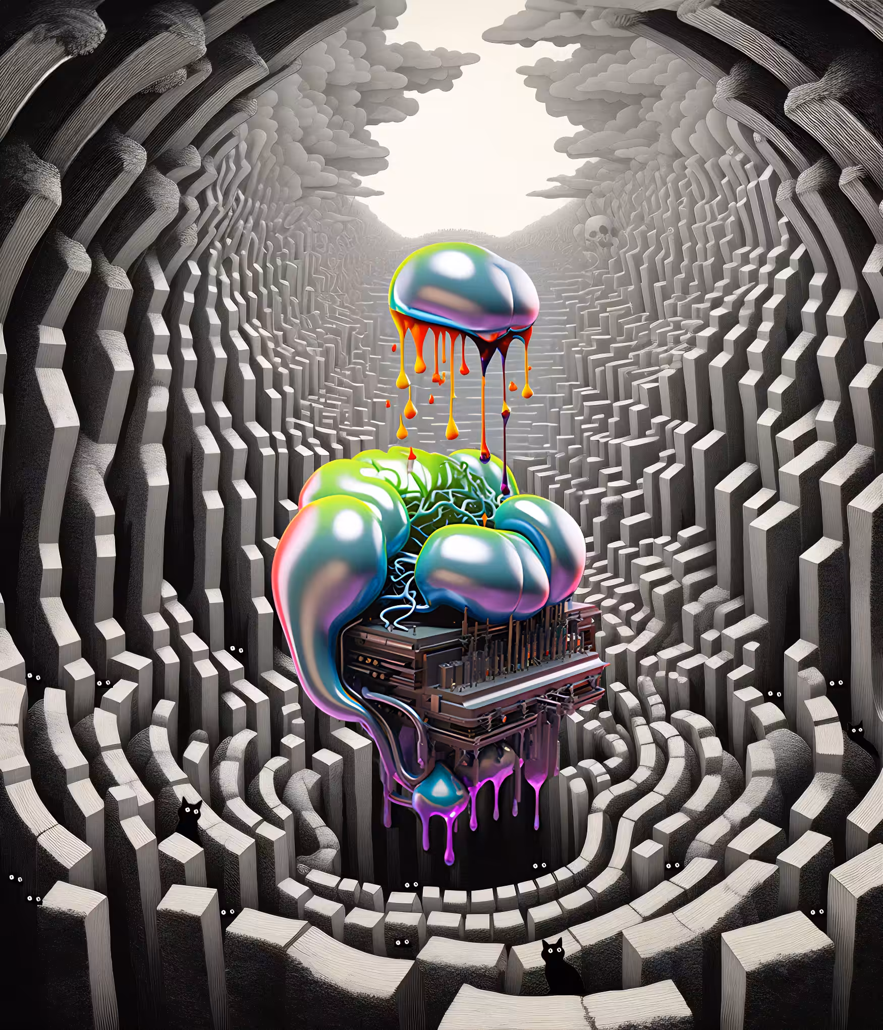 GIGA BRAIN MEGA MAZE