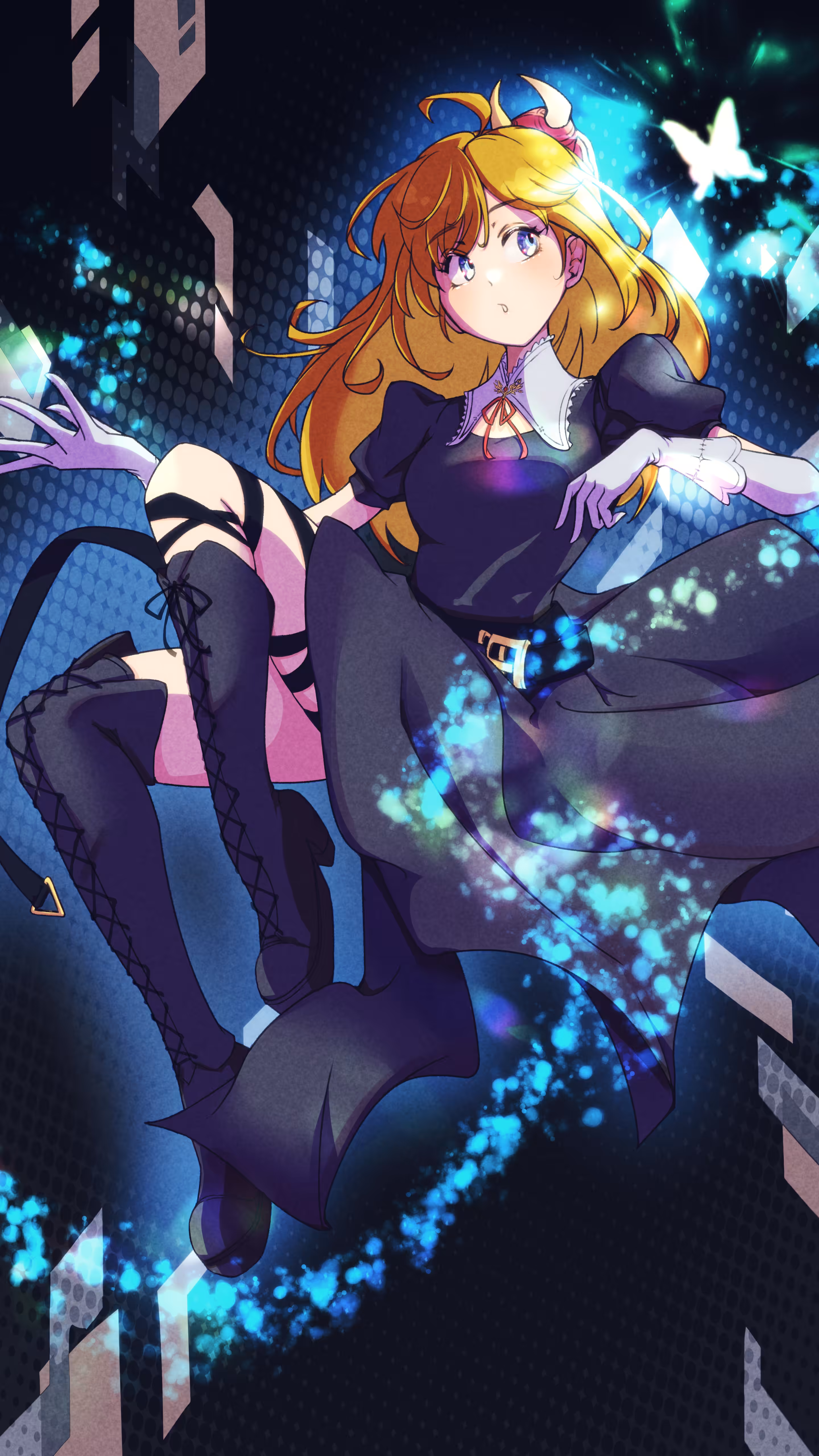 Fan art & collaboration: MEGAMI #02597 derivative artwork