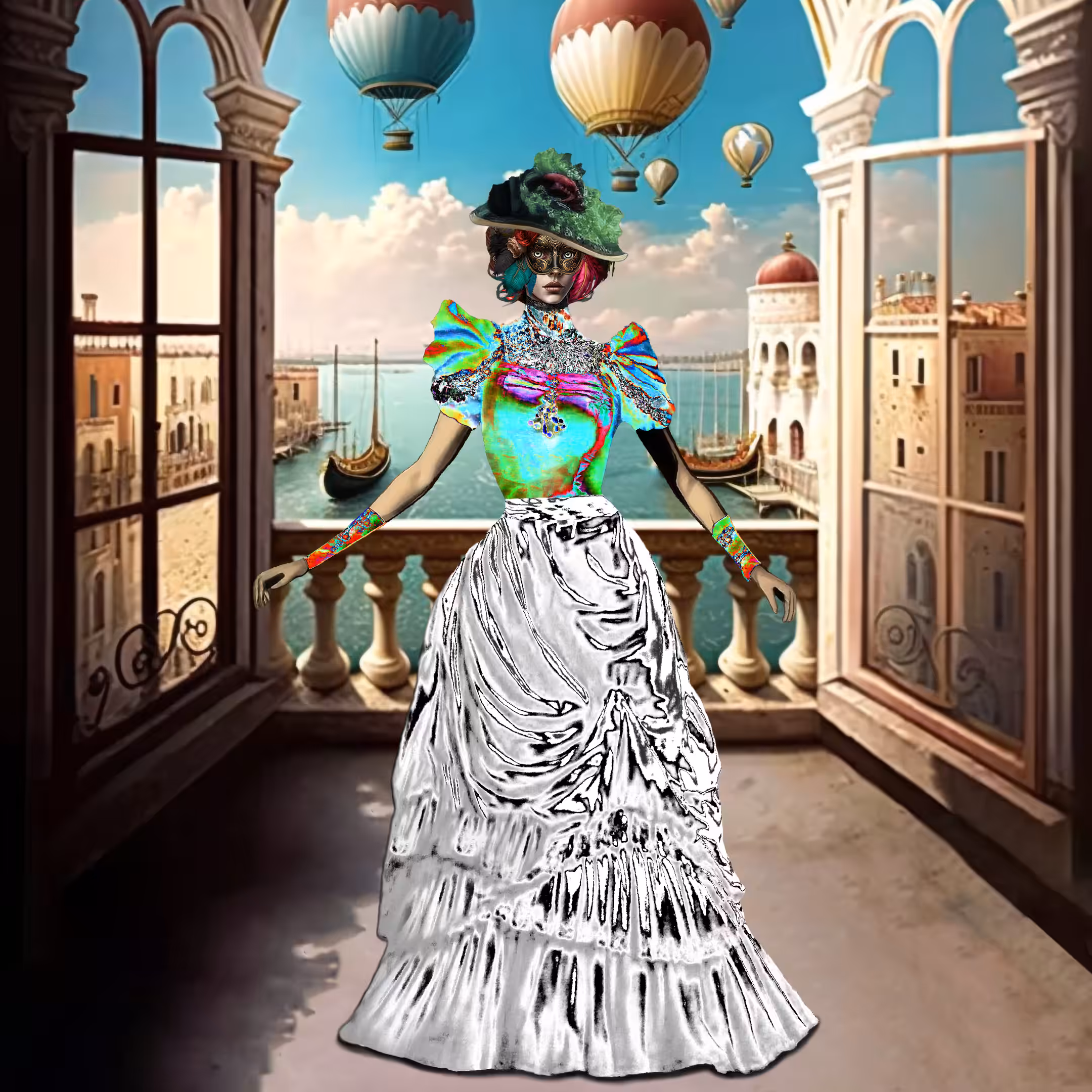 The Masked Lady in Venice #6