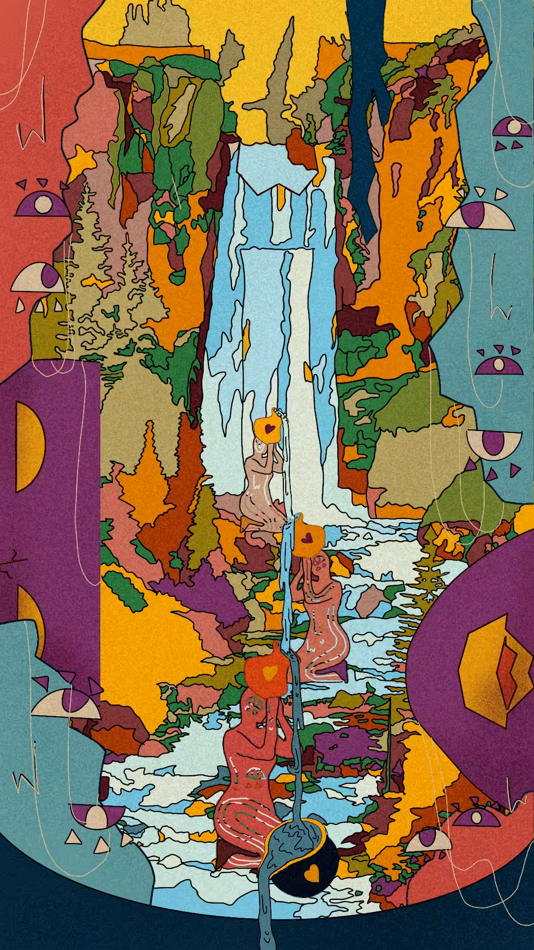 pouring happiness
