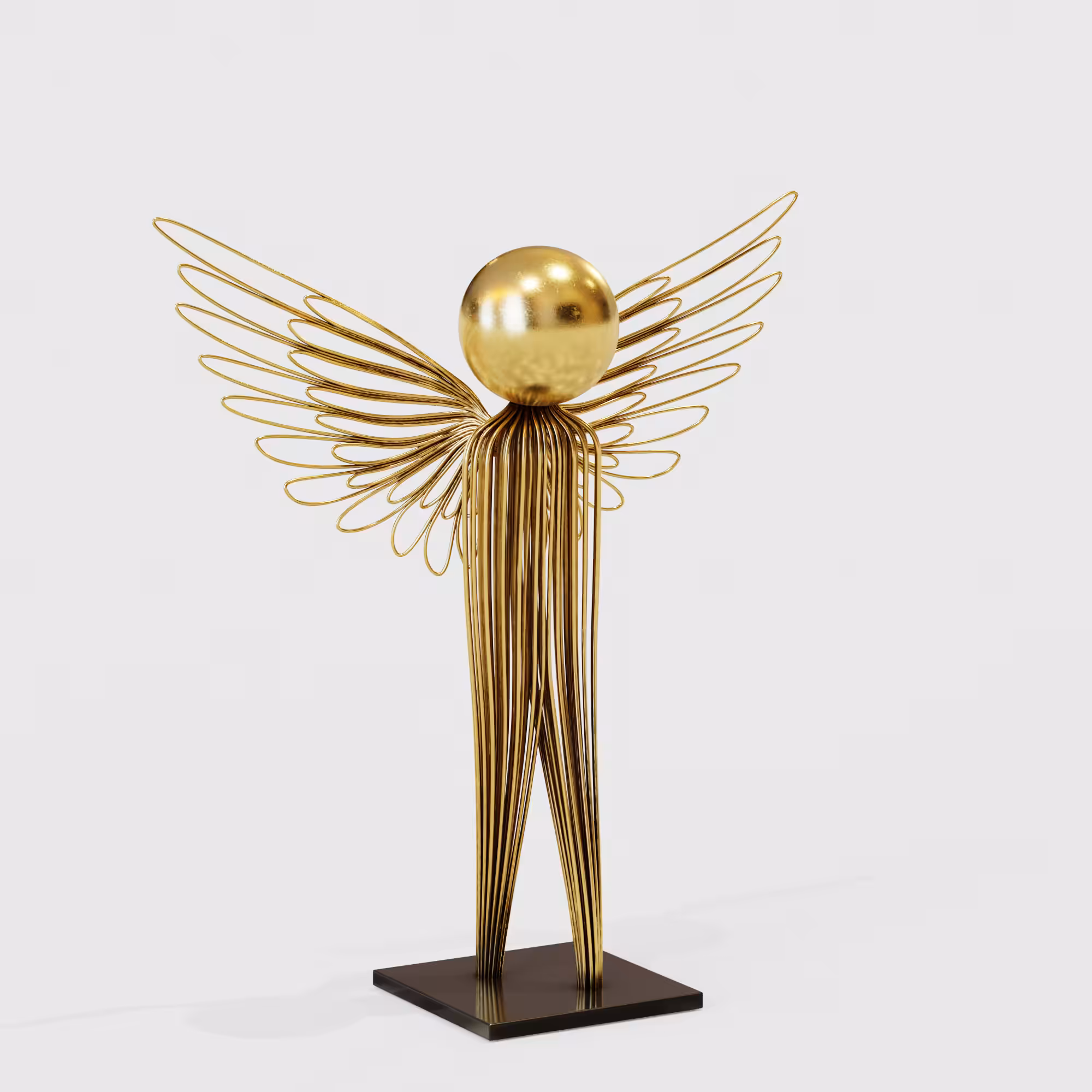 Angel - Wire Sculpture 01