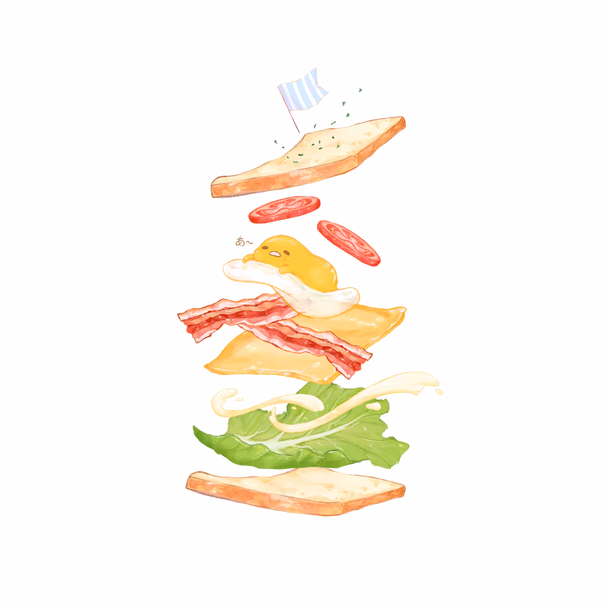 Gudetama - Sandwich