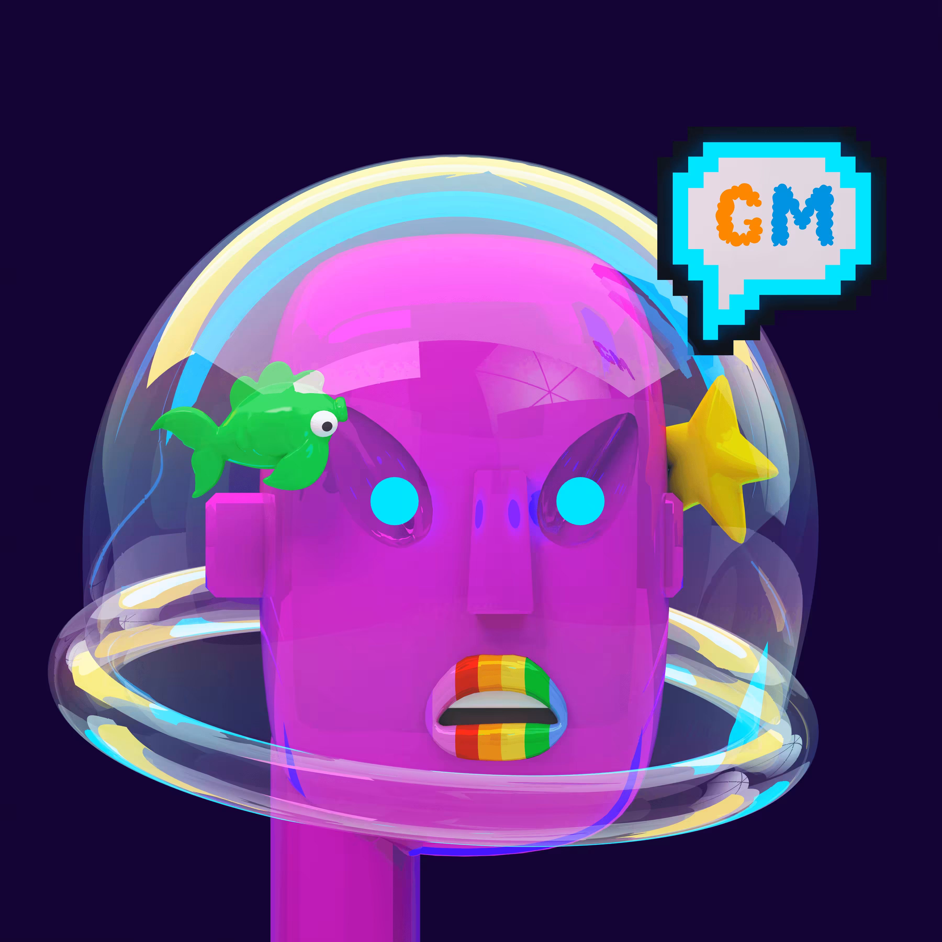 GM PUNKS: GM PUNK 217 (3D)