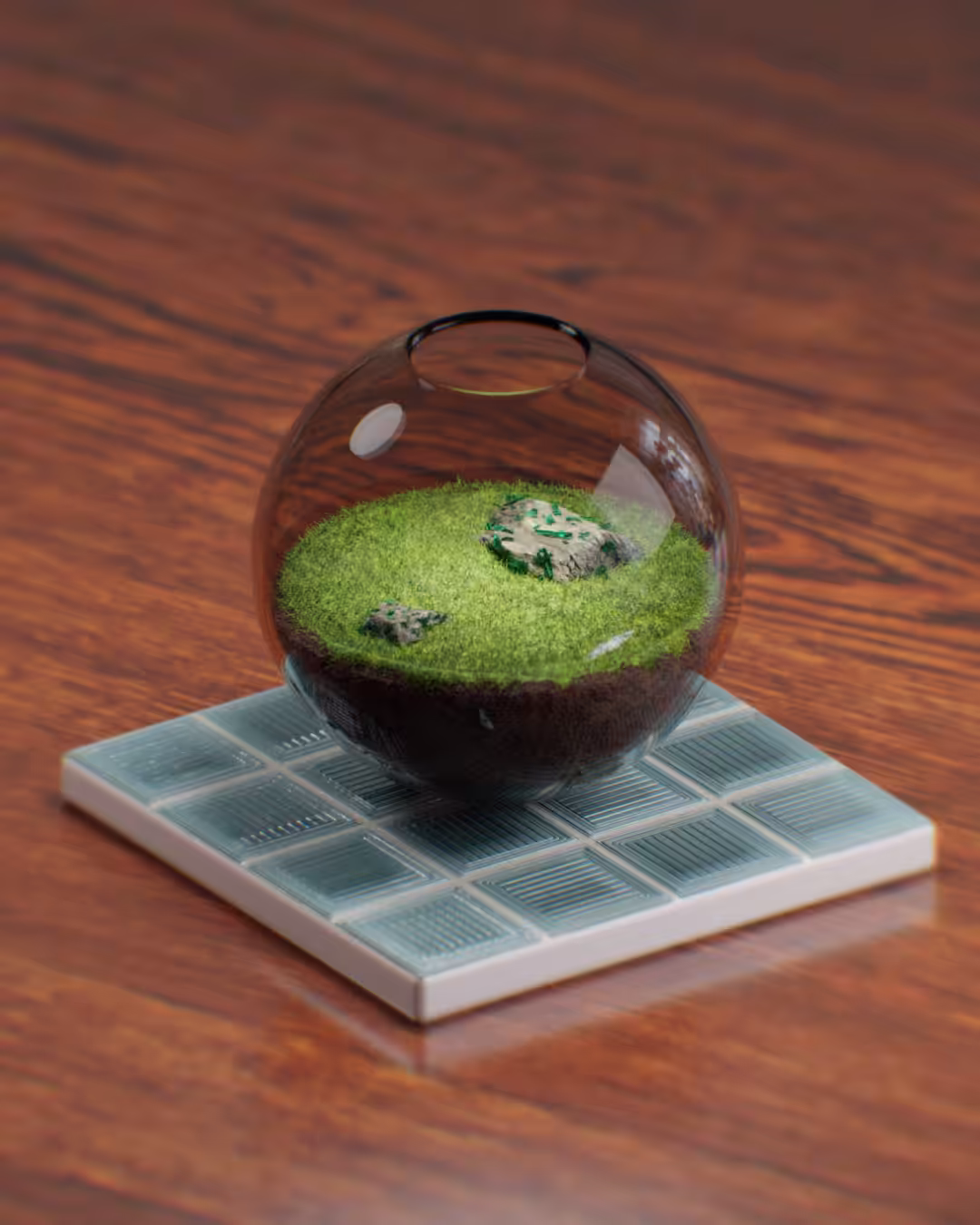 A Mushroom Terrarium