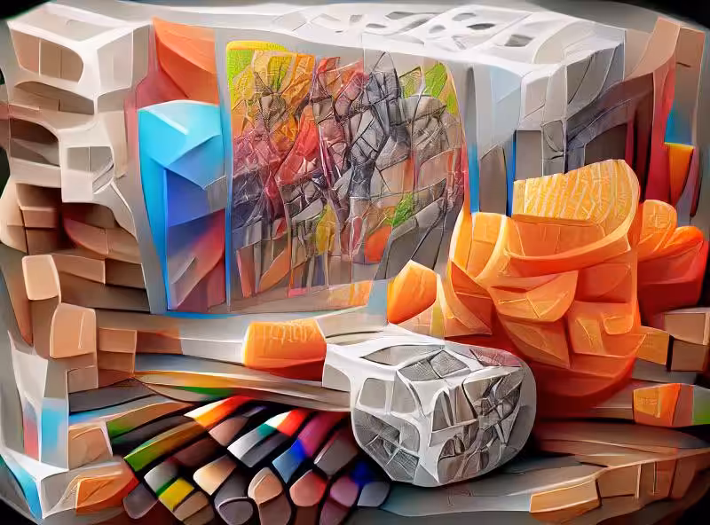 Abraham's First Works: Art Blocks