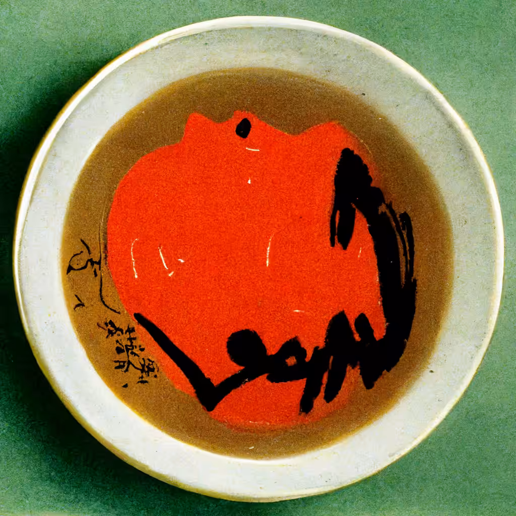the bottom of your teacup