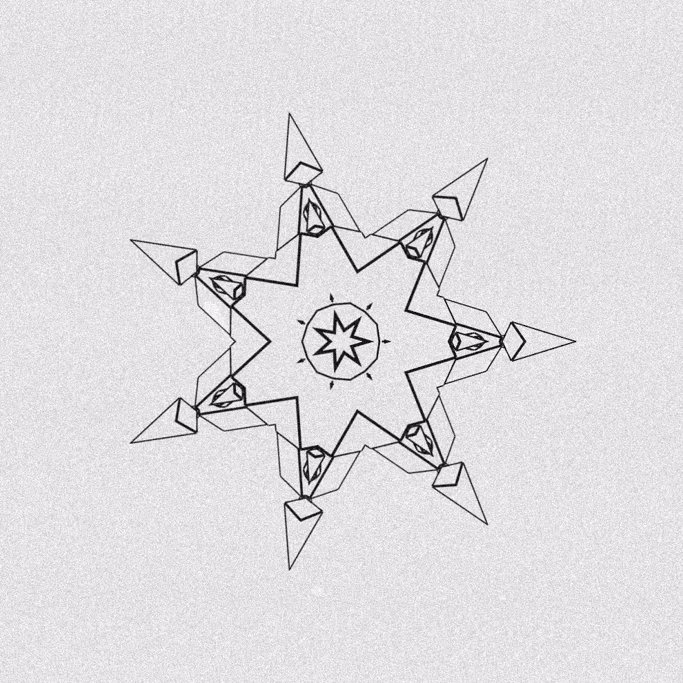 Monochrome Kaleido #121