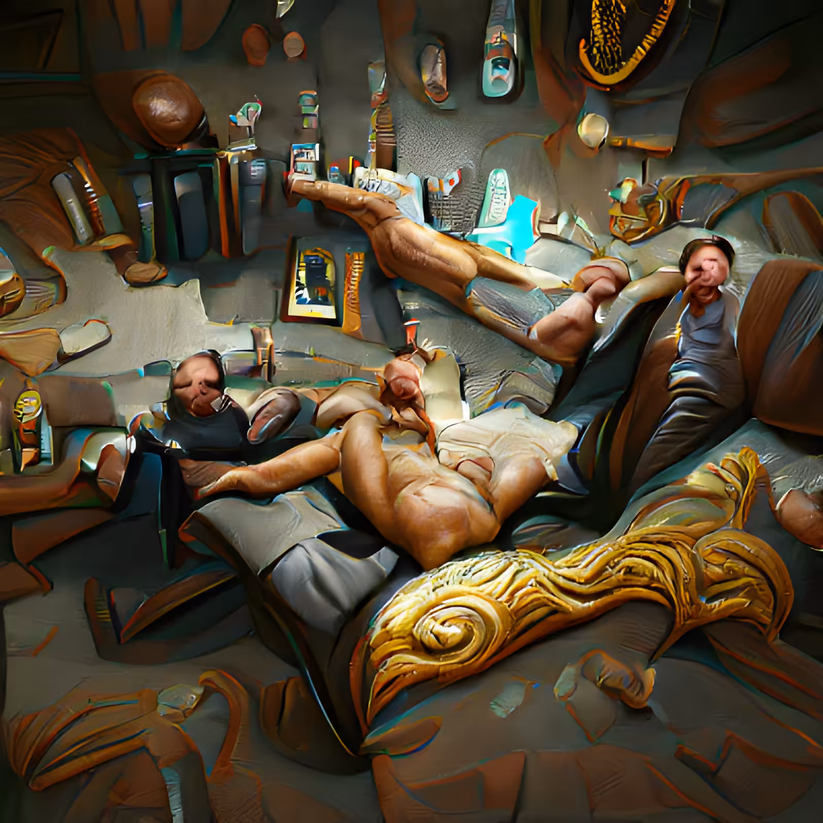 The Secret Male: Man Cave Tryst