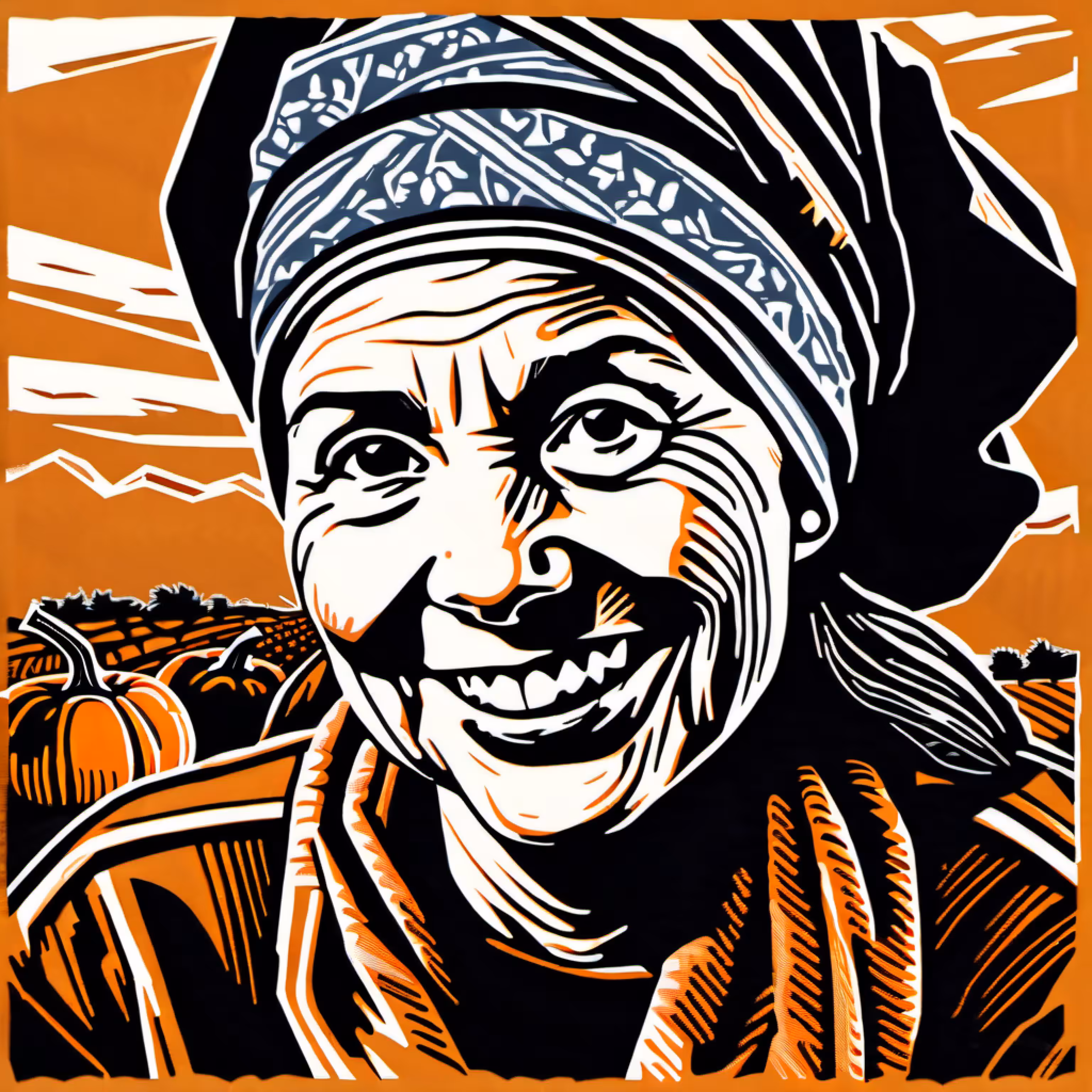 Workforce Portrait / Pumpkin Farmer #7
