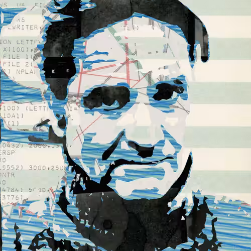 Generative Portrait of Robert Mallary #1969