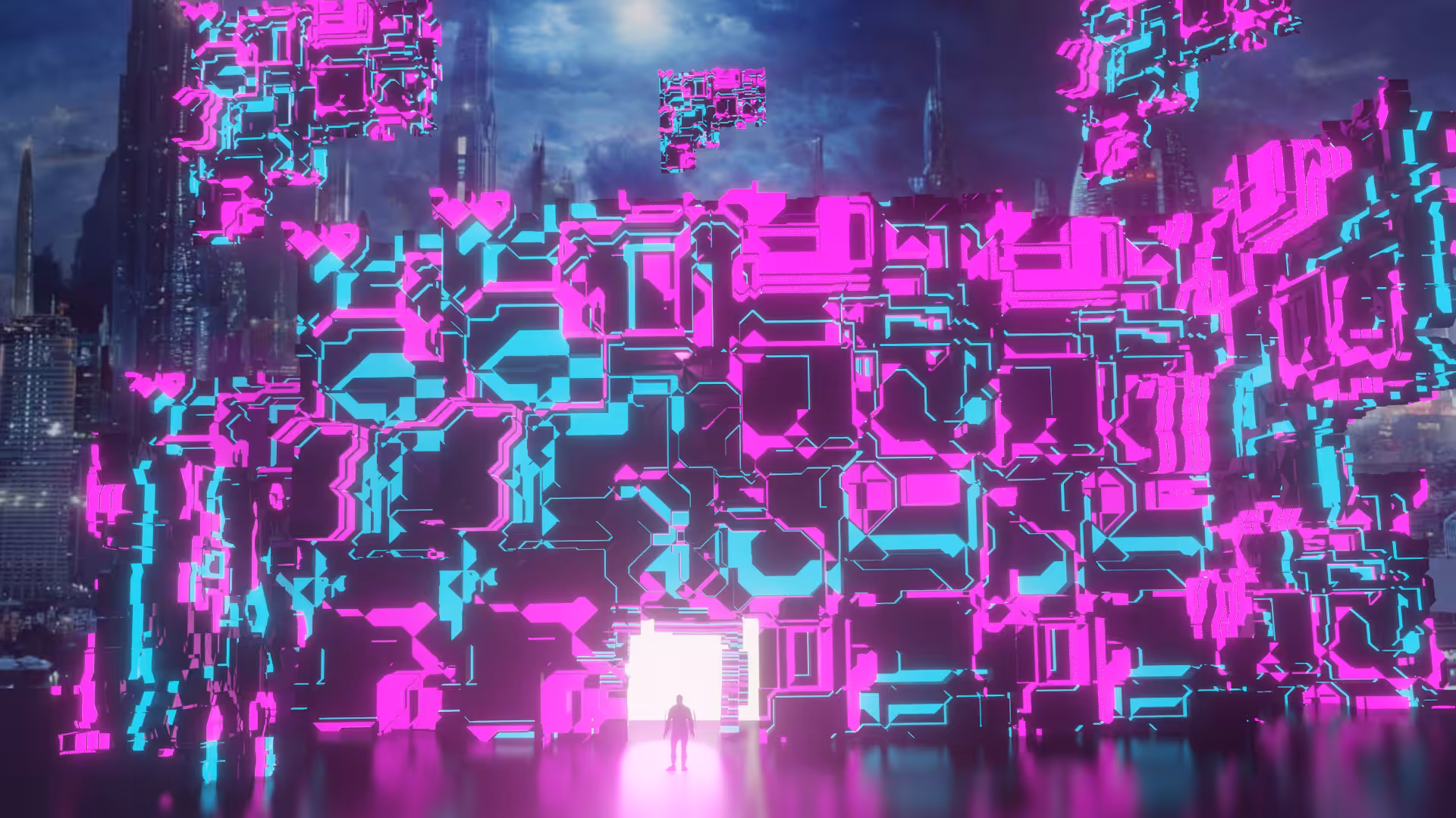 Sci fi city
