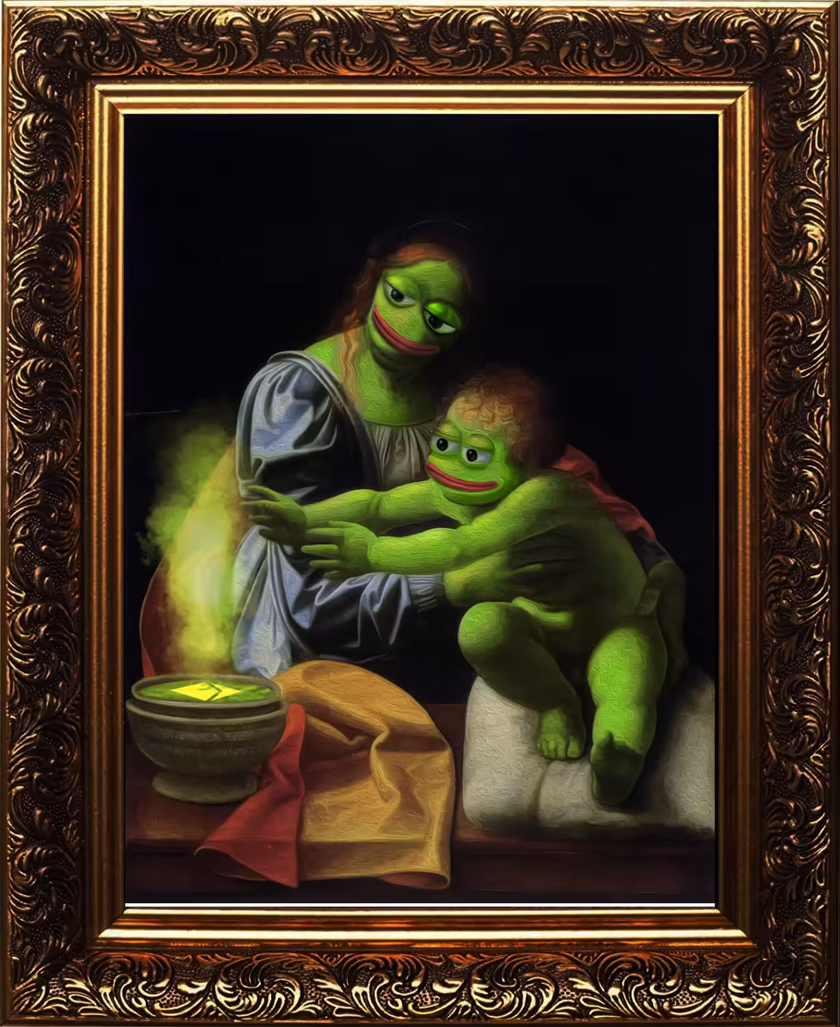 Pepe's Madonna and Child 