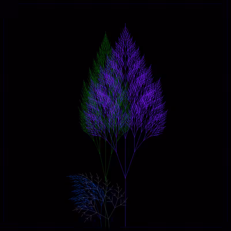 Fractal Forest #165