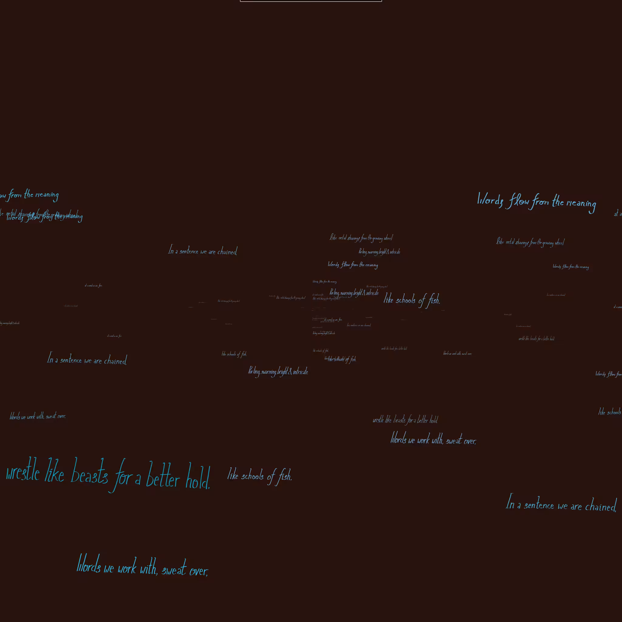 Wordflow #126
