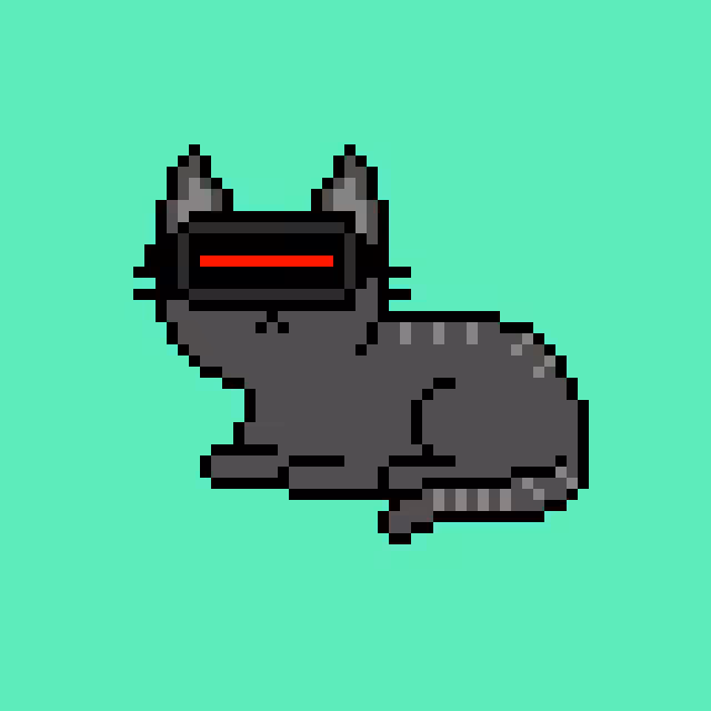 pixel kitten: Pixel Kitten #0014