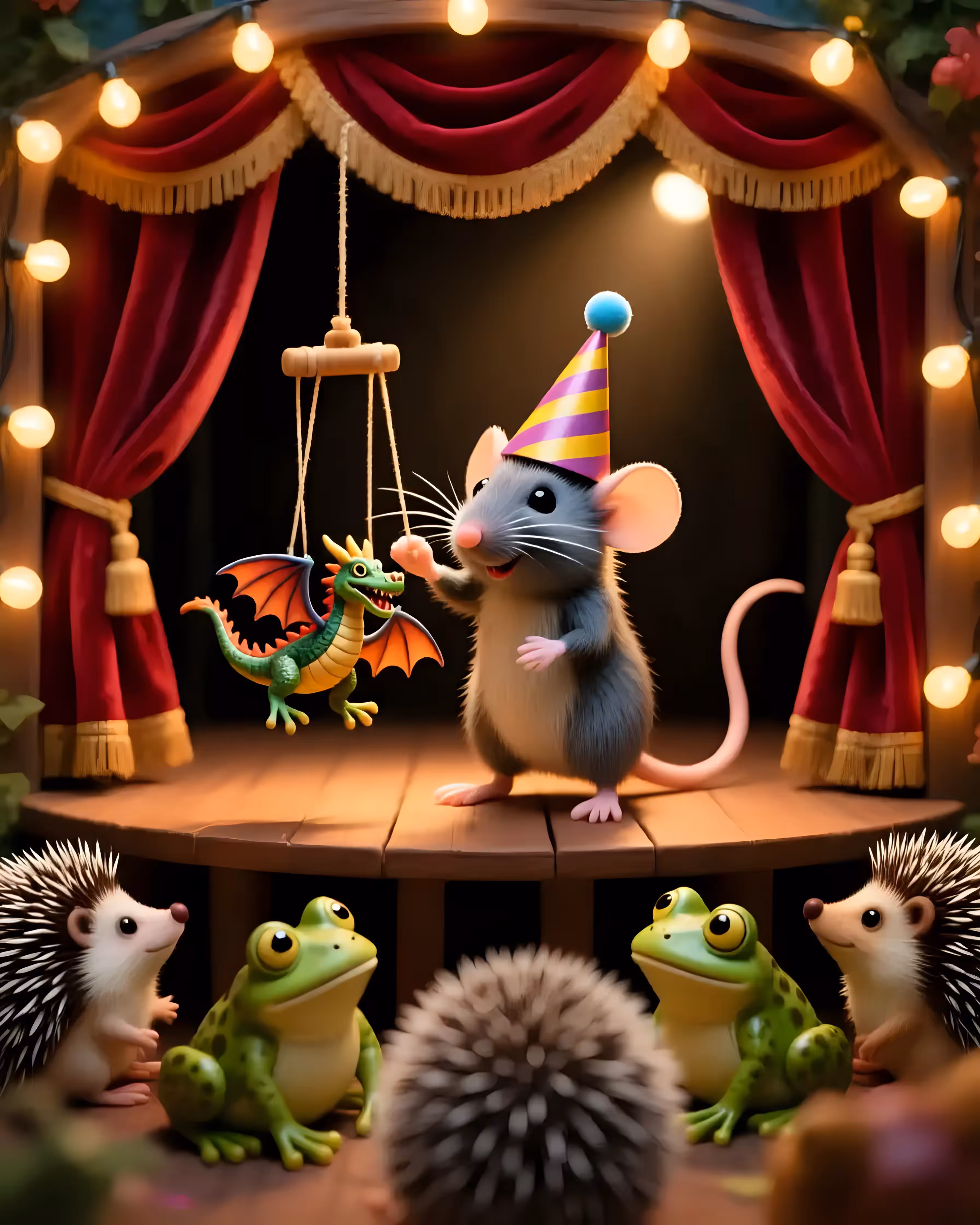 The puppet show 