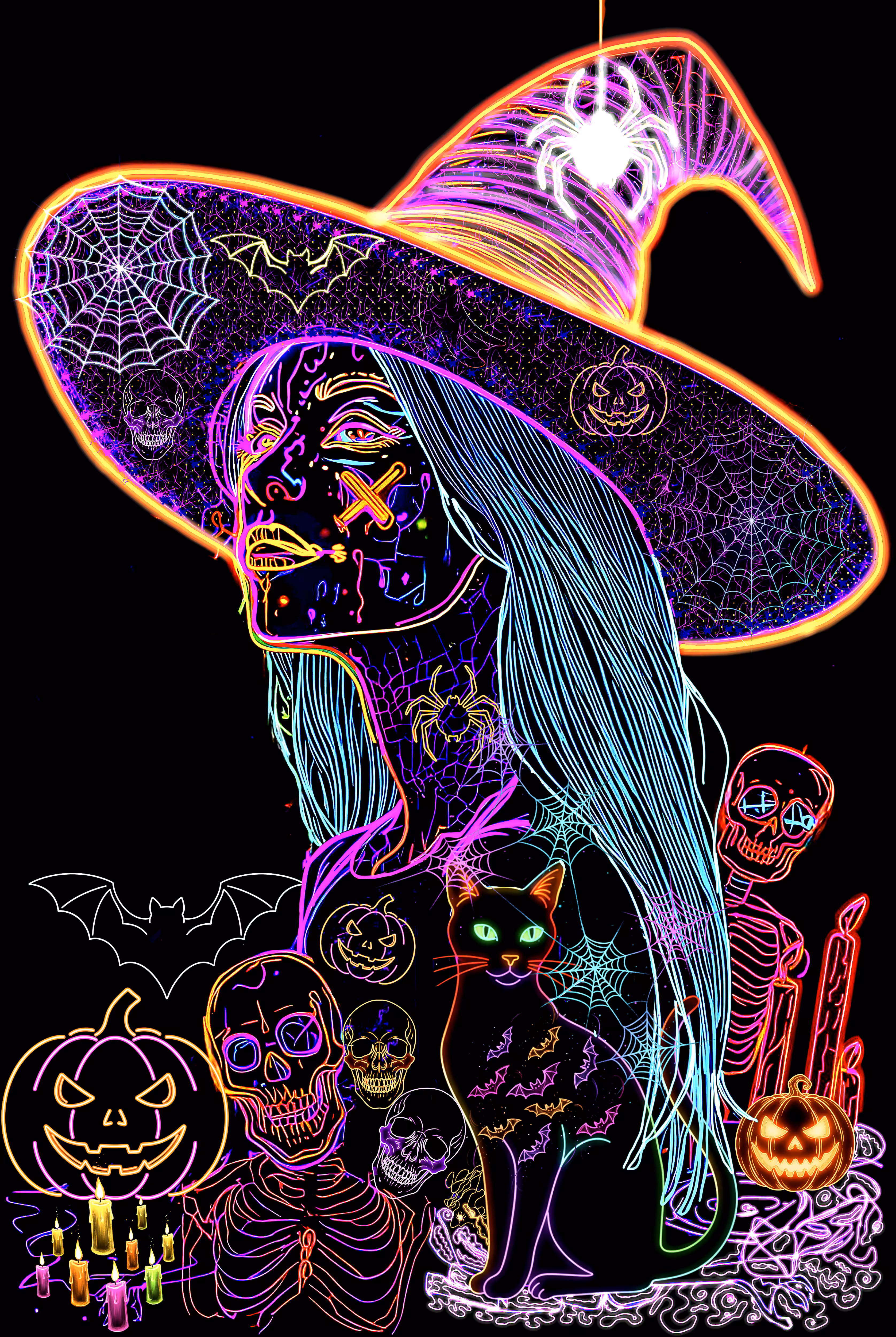 The Happy Valley: The Neon Witch of Hollow Night