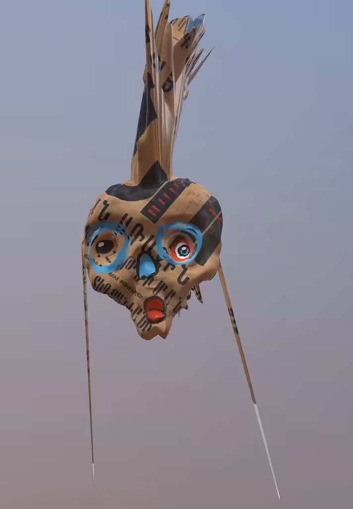 RoboPunk fish skull #36