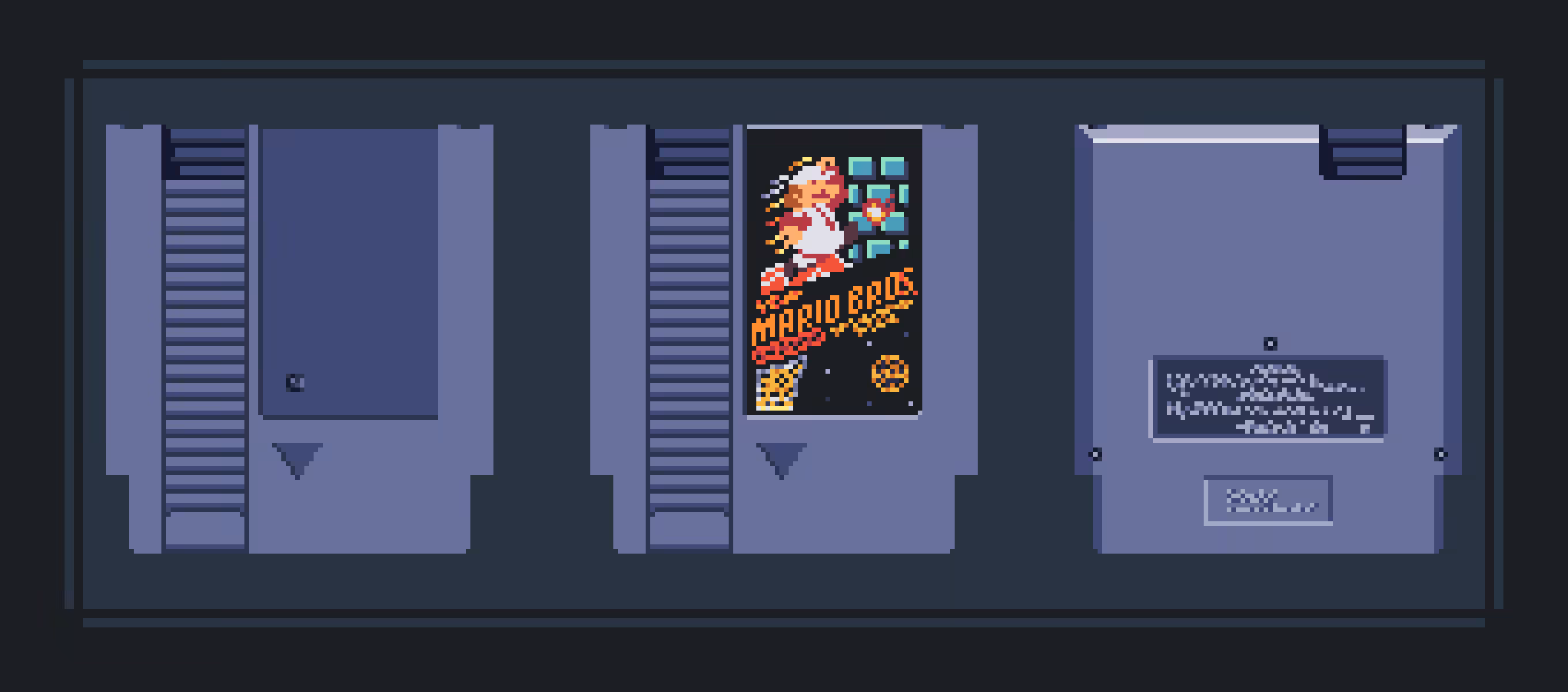 Pixel Cartridge - MARIO BROS