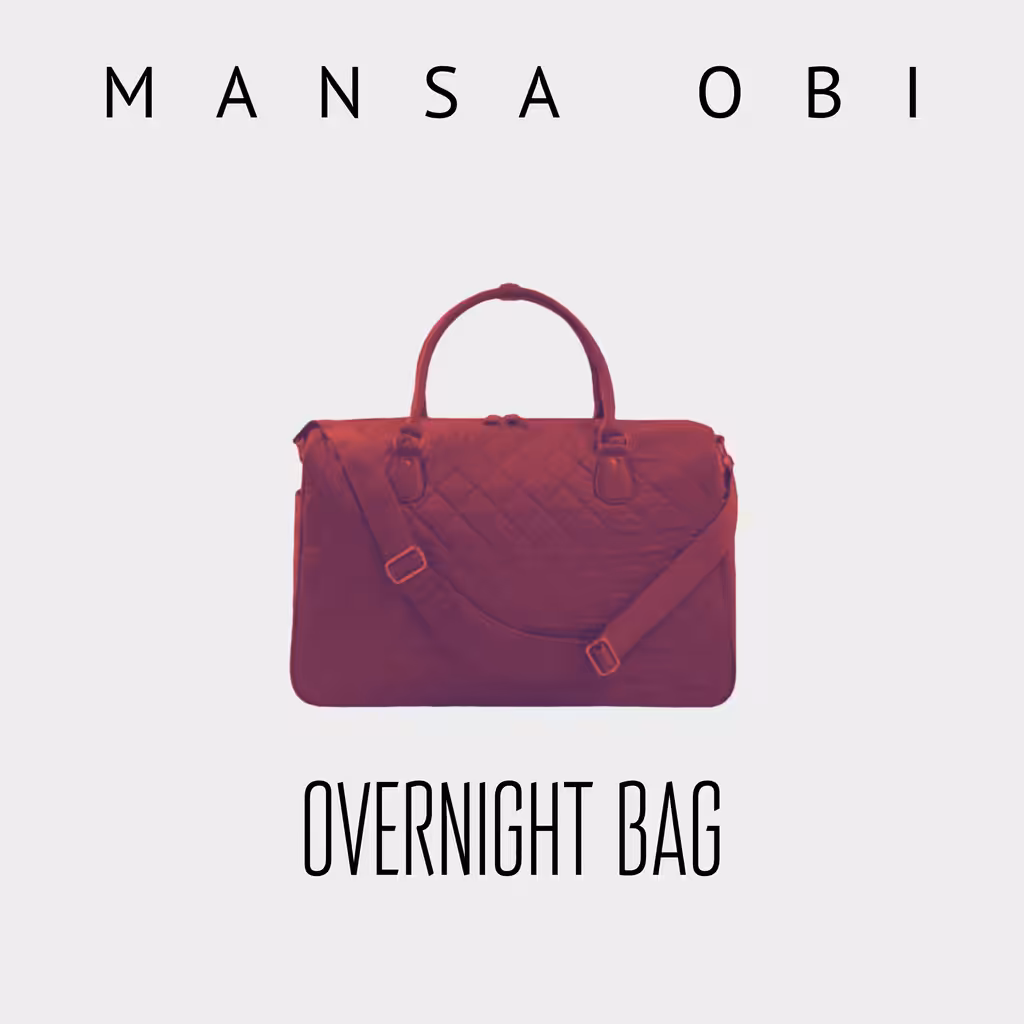 Mansa Obi - Overnight Bag