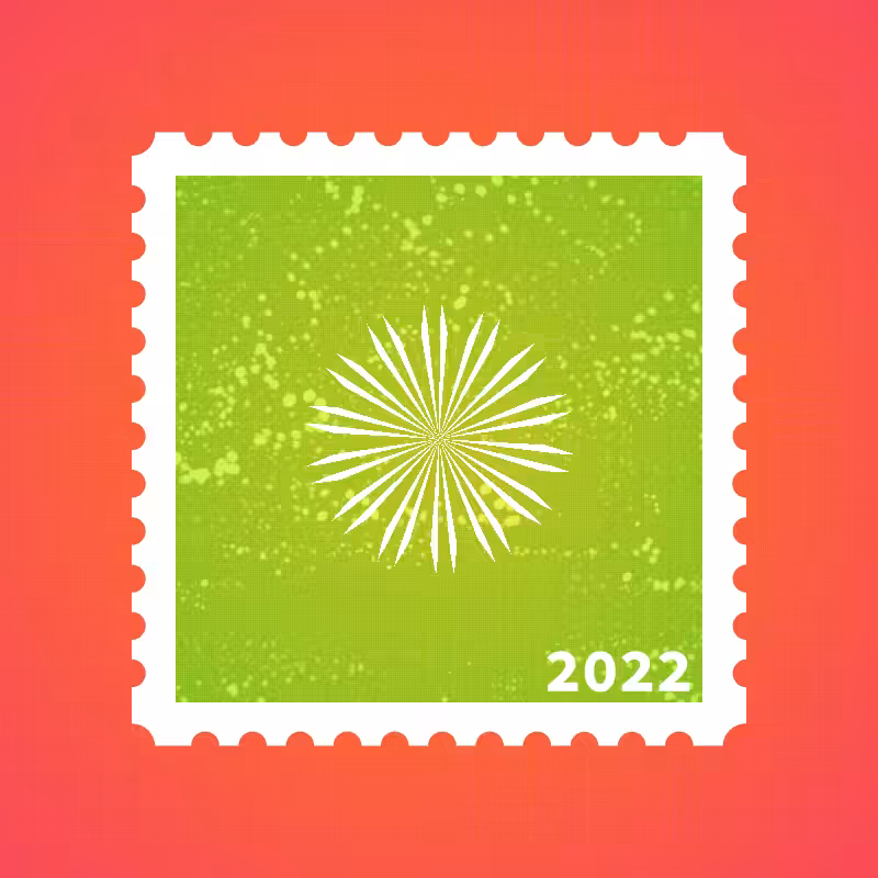 Snowflake stamp #40
