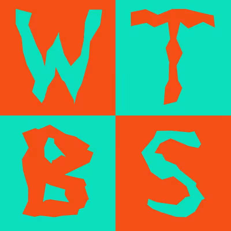 Waiting To Be Signed Logo with Wobbles #166