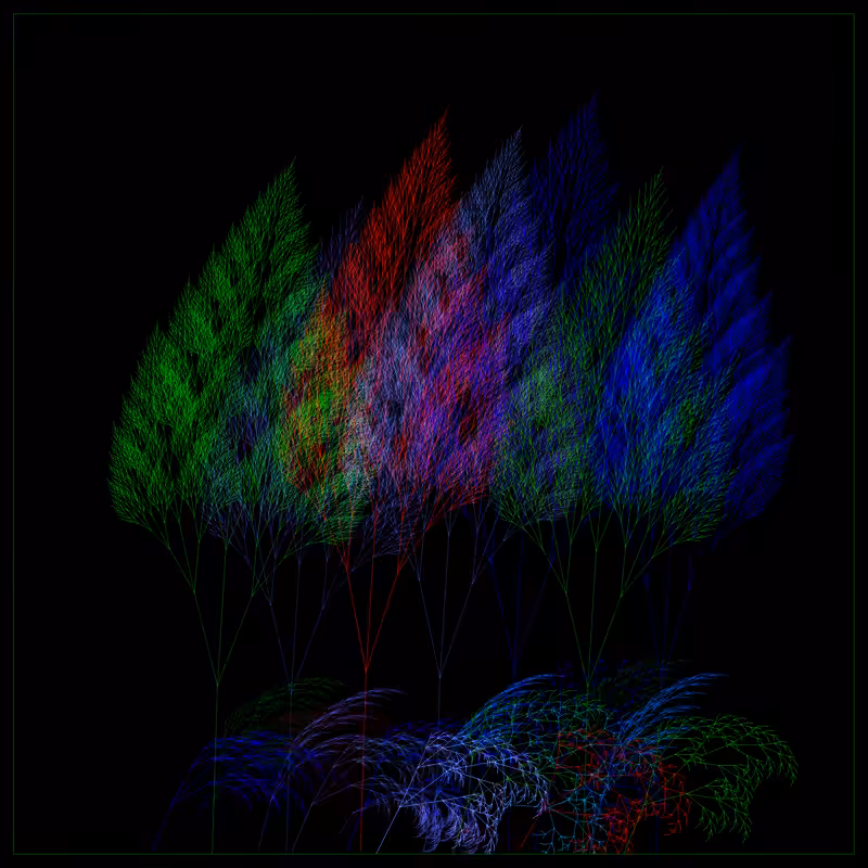 Fractal Forest #183