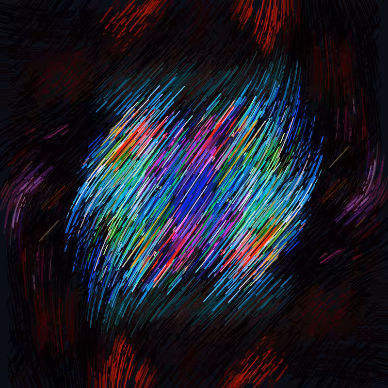 rainbow explosion #10