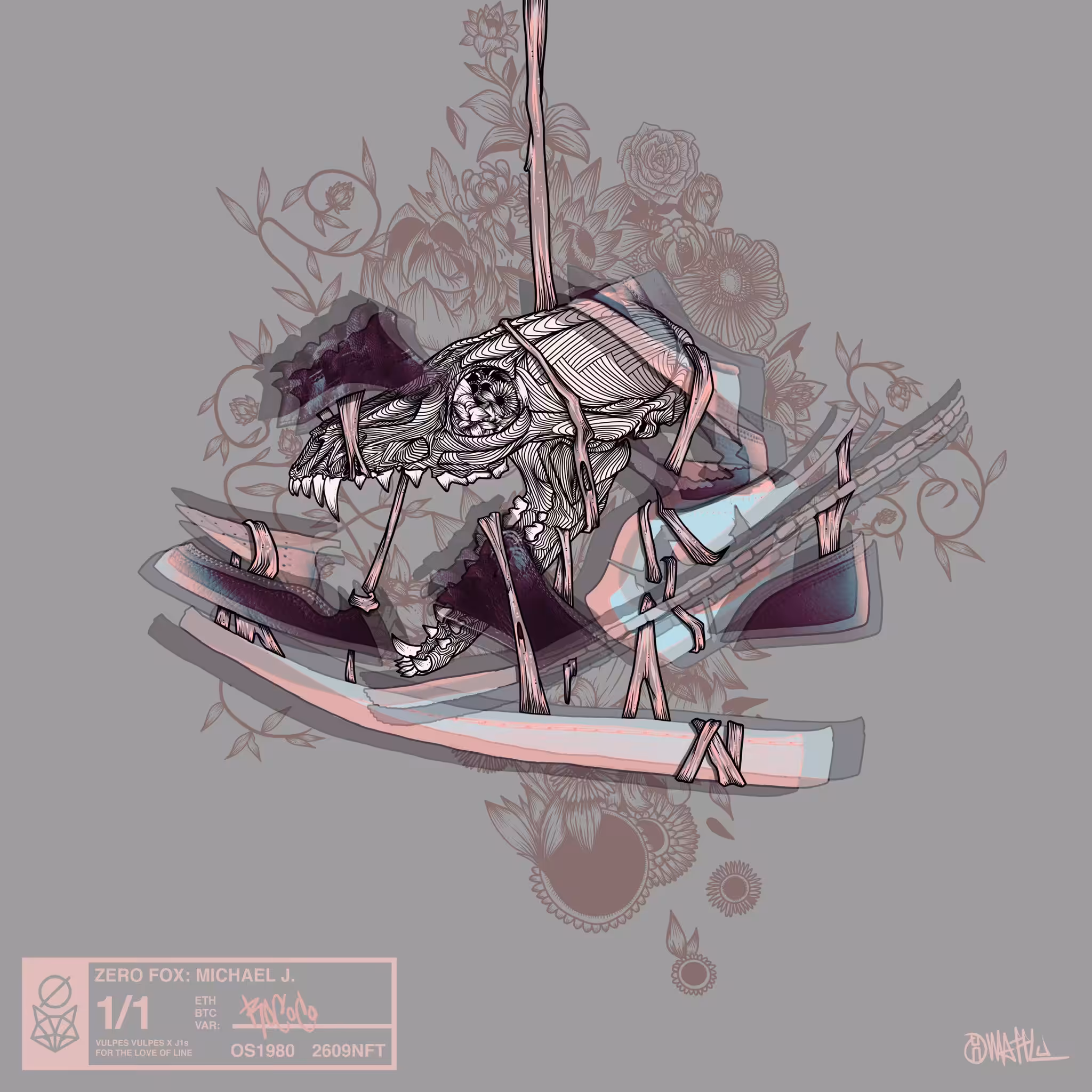 Zero Fox/Michael J - "Rococo" 1/1