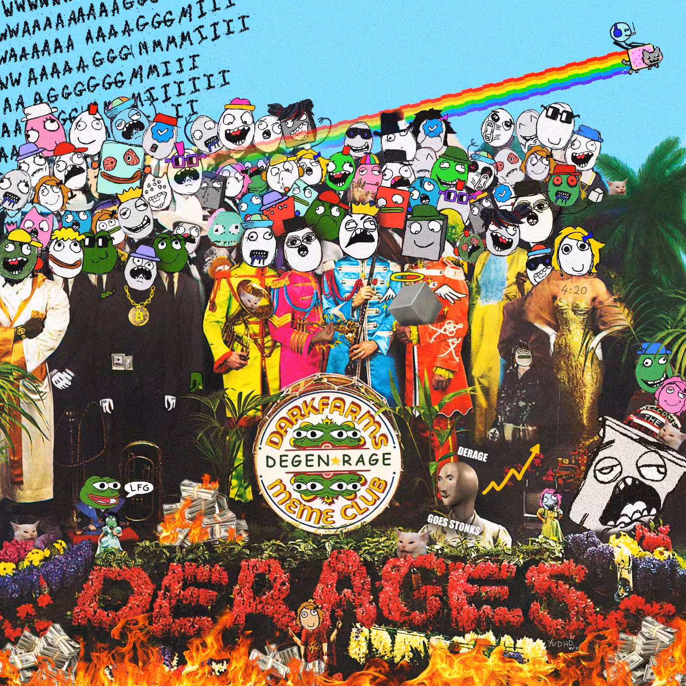 The Degen Rage Meme Club Band