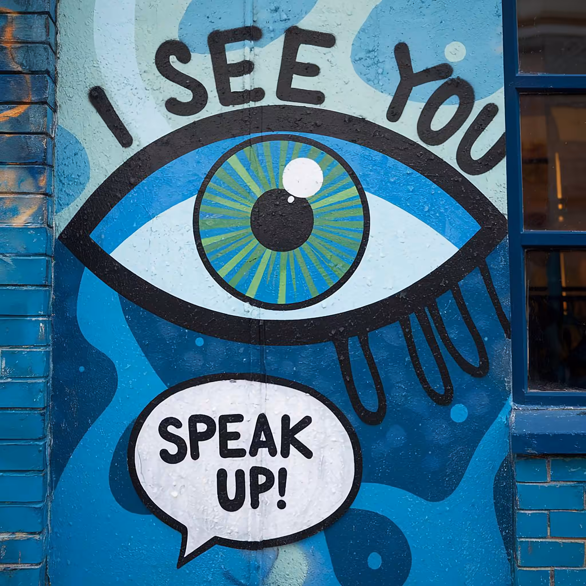 Graffiti: I See You