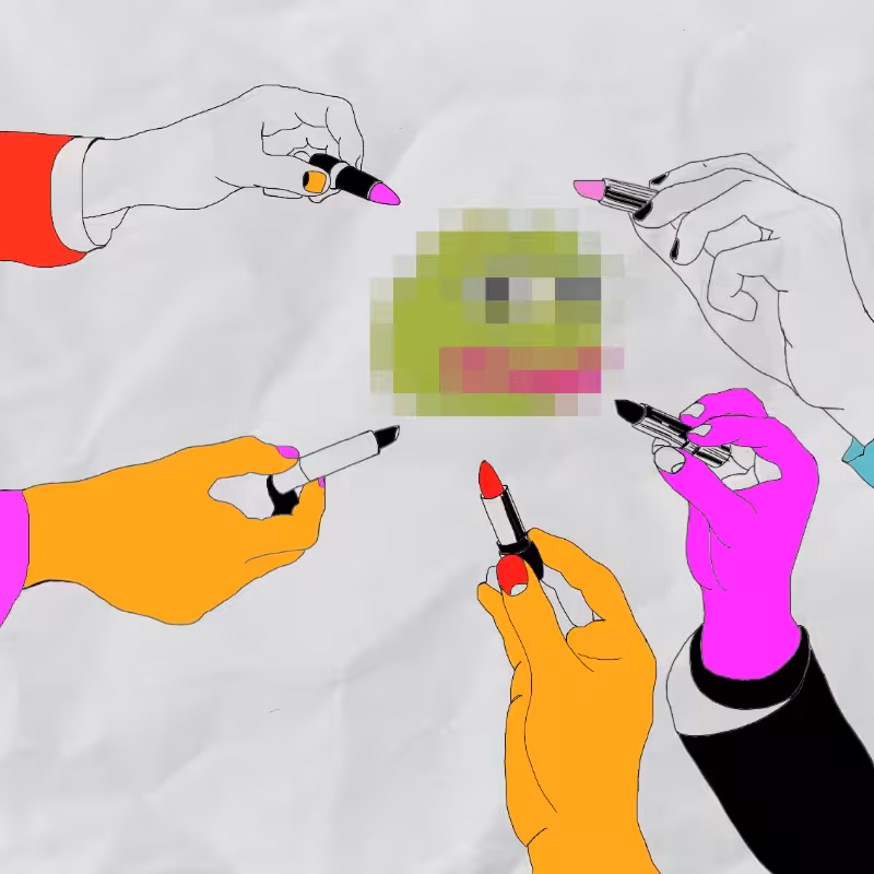 Pepe tries new lipsticks #7