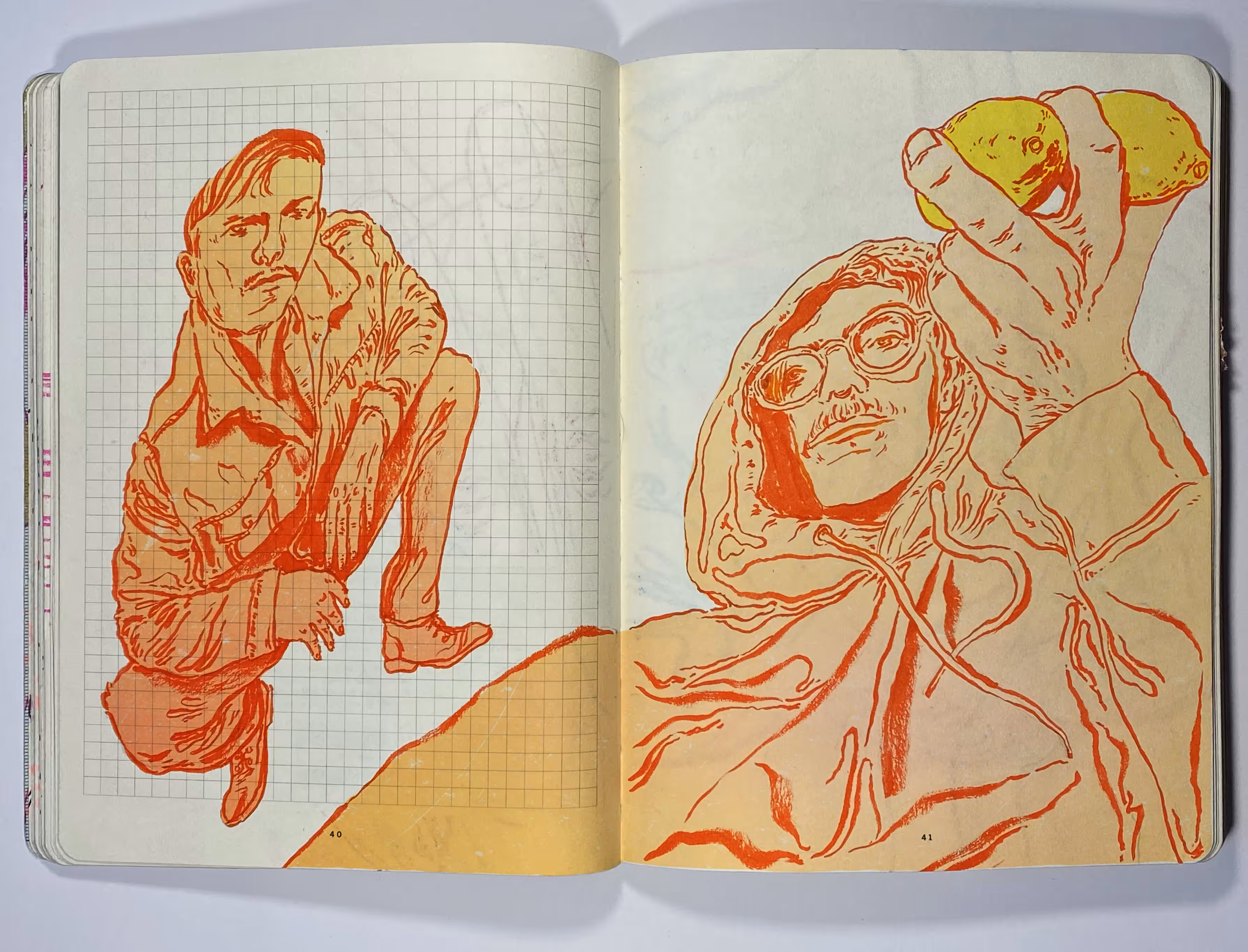 SKETCHBOOK SERIES 05 - DENIM / LEMONS