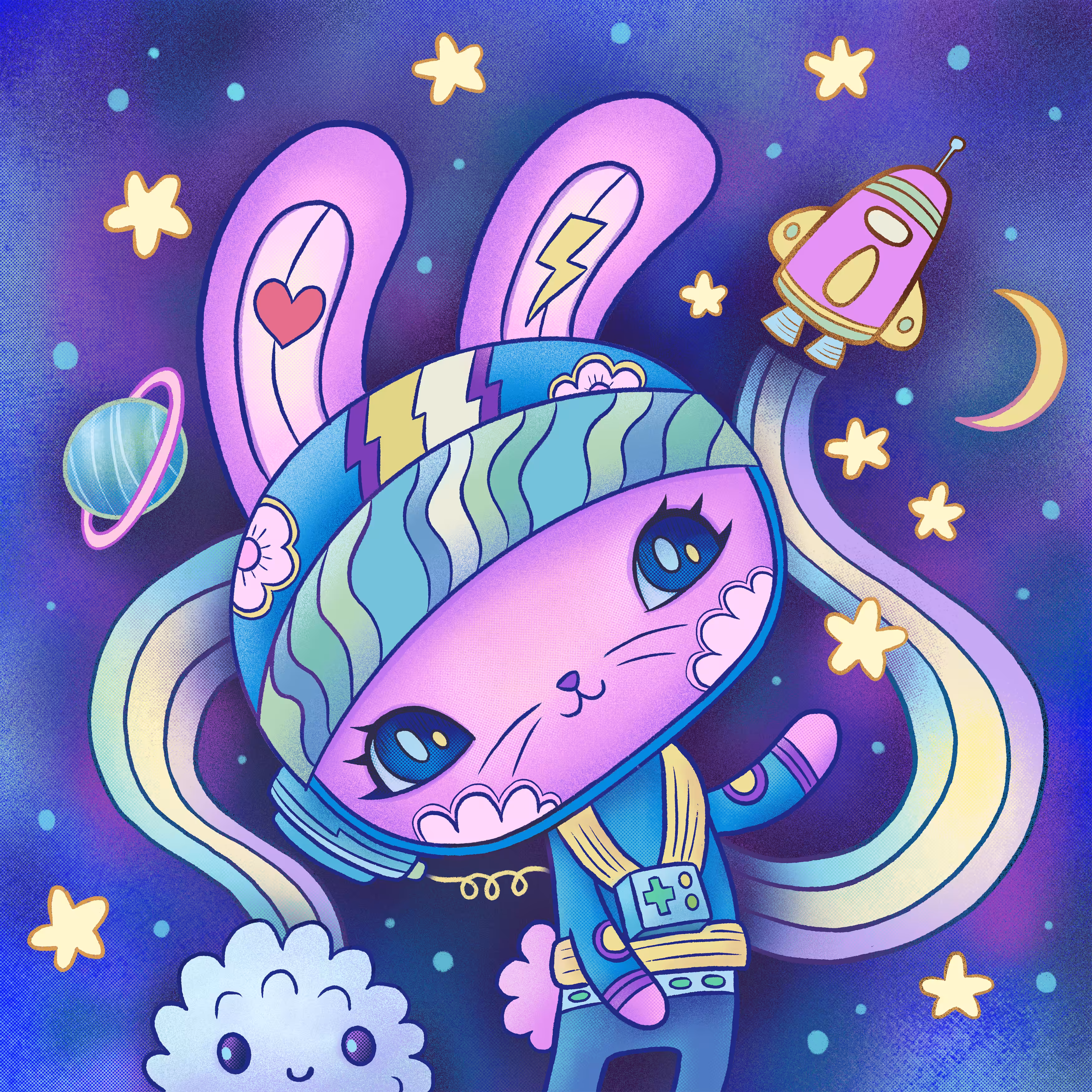 Space Bunny PFP