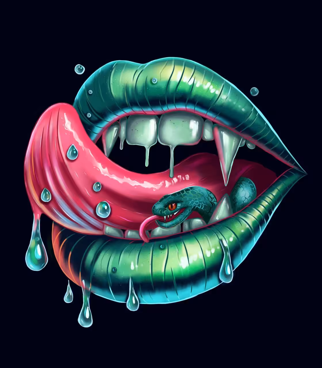 Lips number № 4