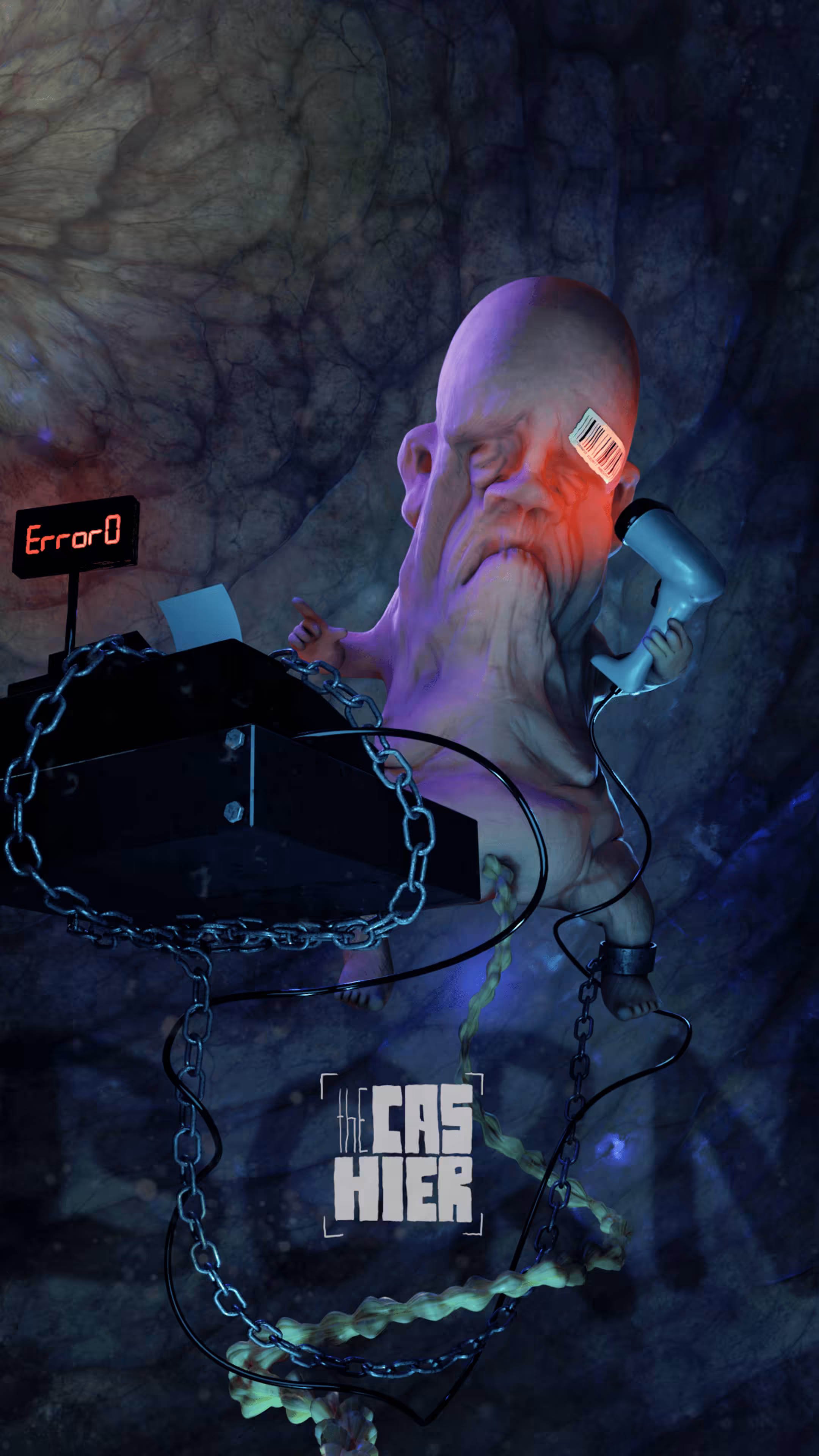 the cashier
