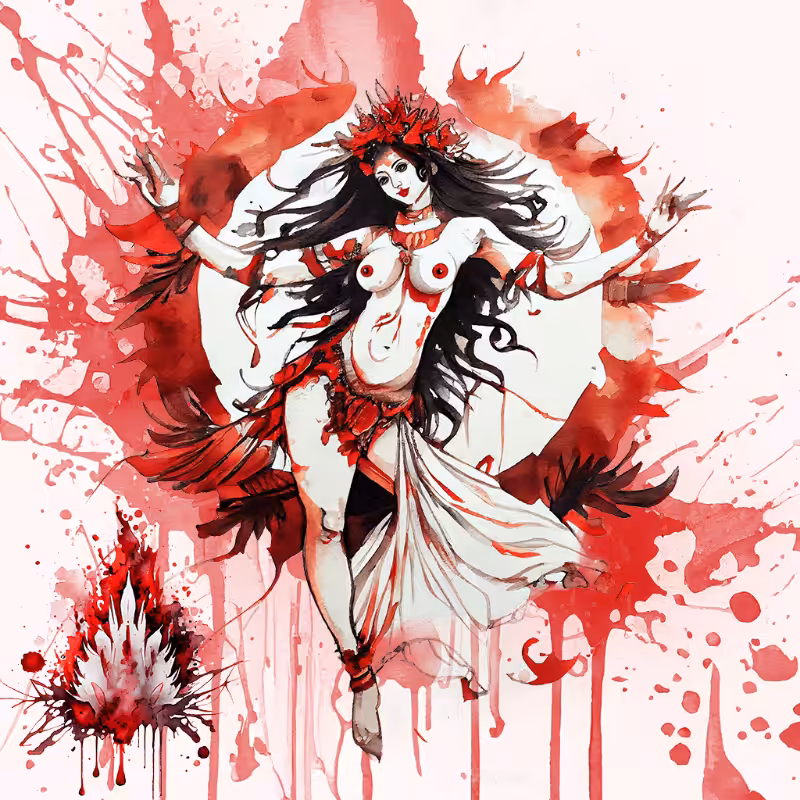 Shakti in Red #2