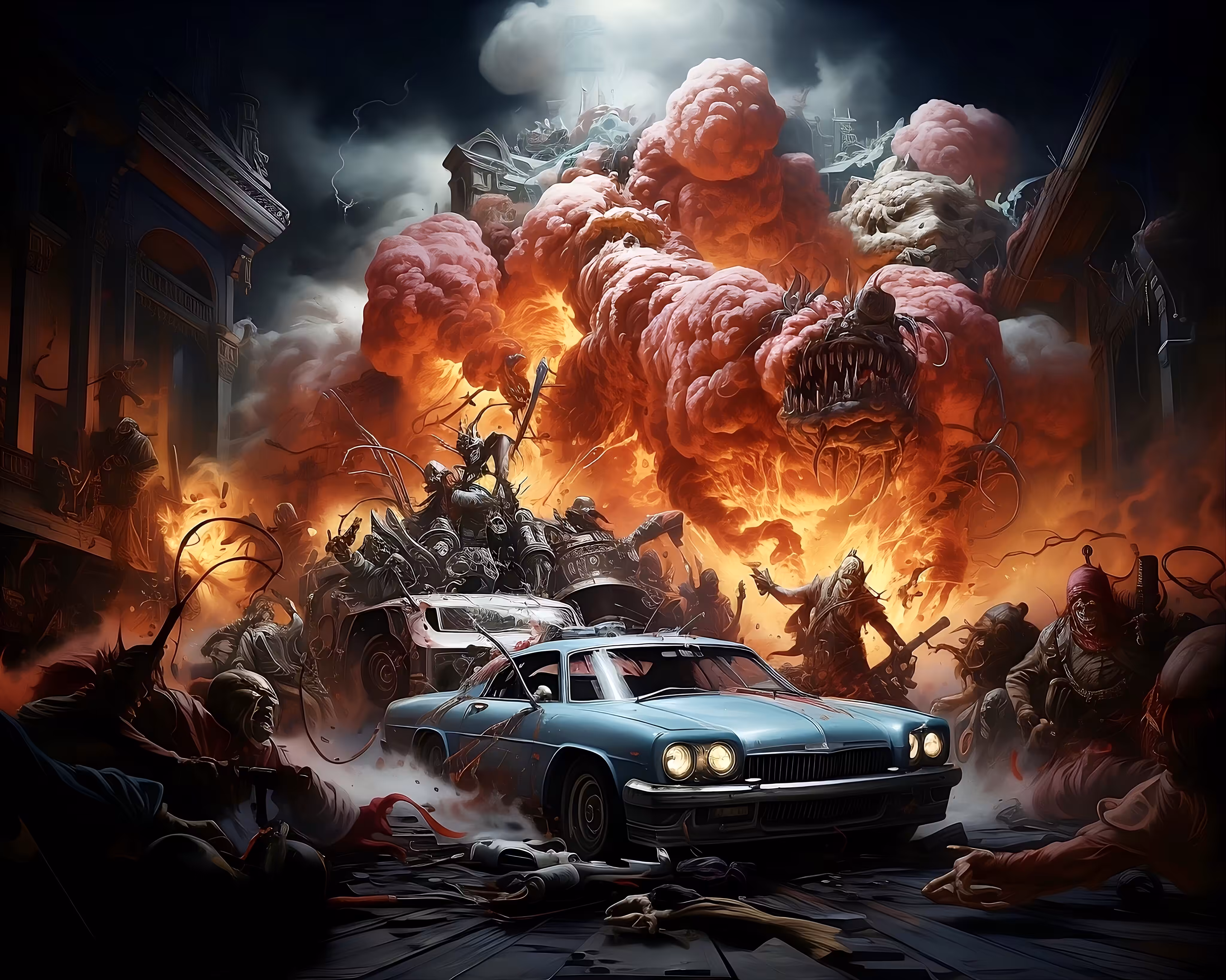 Pink monster chaos 