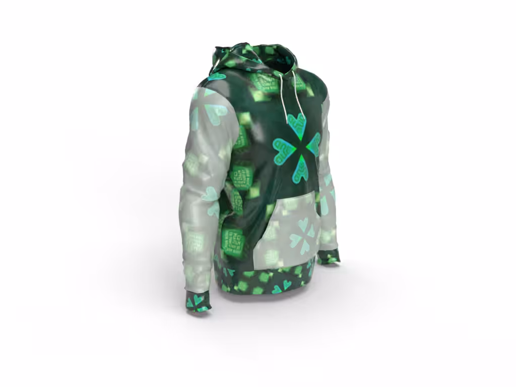 SKullieBudz Pattern 08 Hoodie