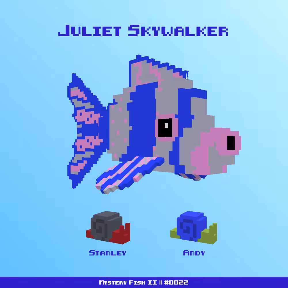Juliet Skywalker :: Mystery Fish 0022/1000