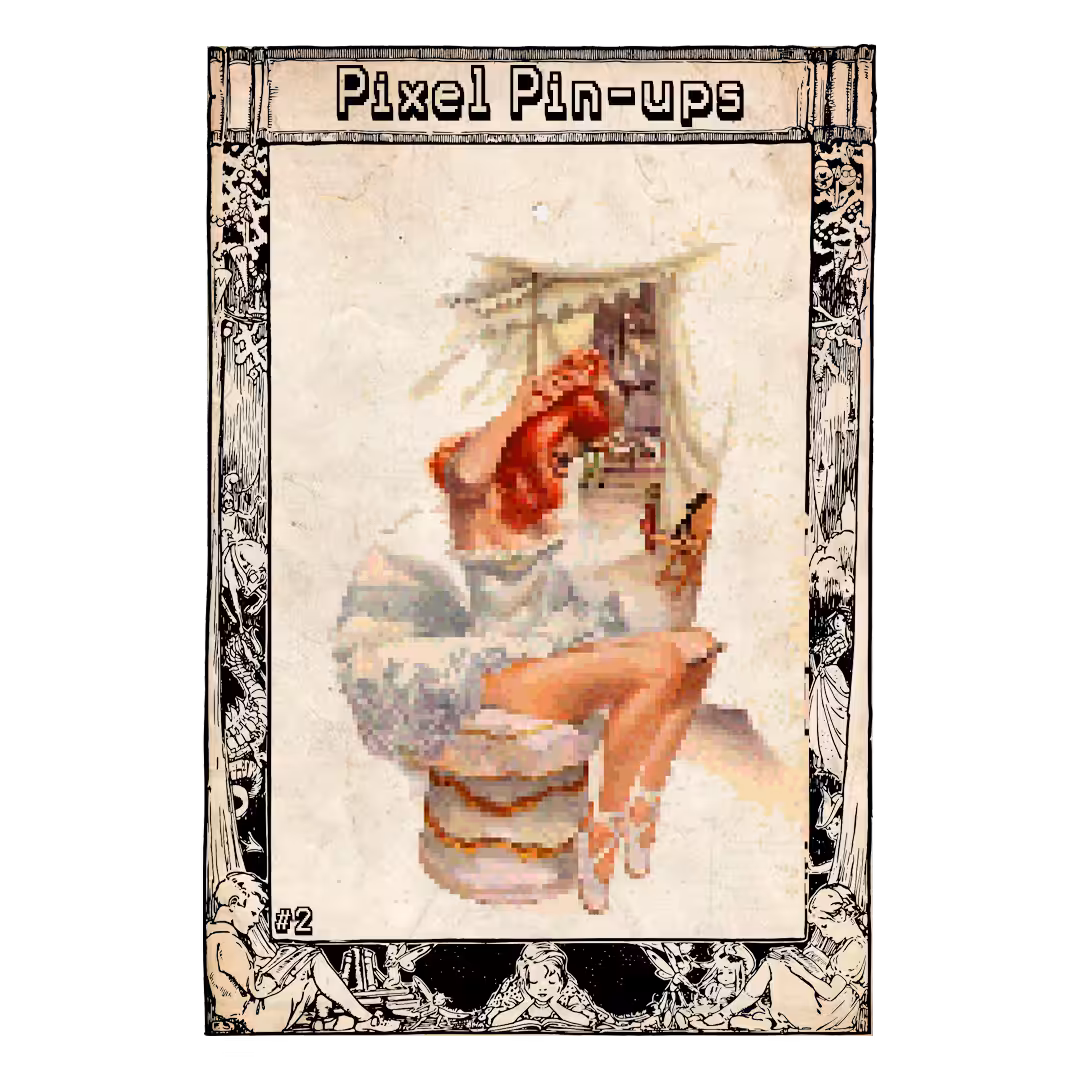Pixel Pin-up #2 | February 