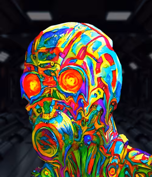The trippy head #33
