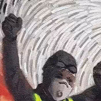 Fresco 04 - #045/100 "Liberty leading the people 2019"