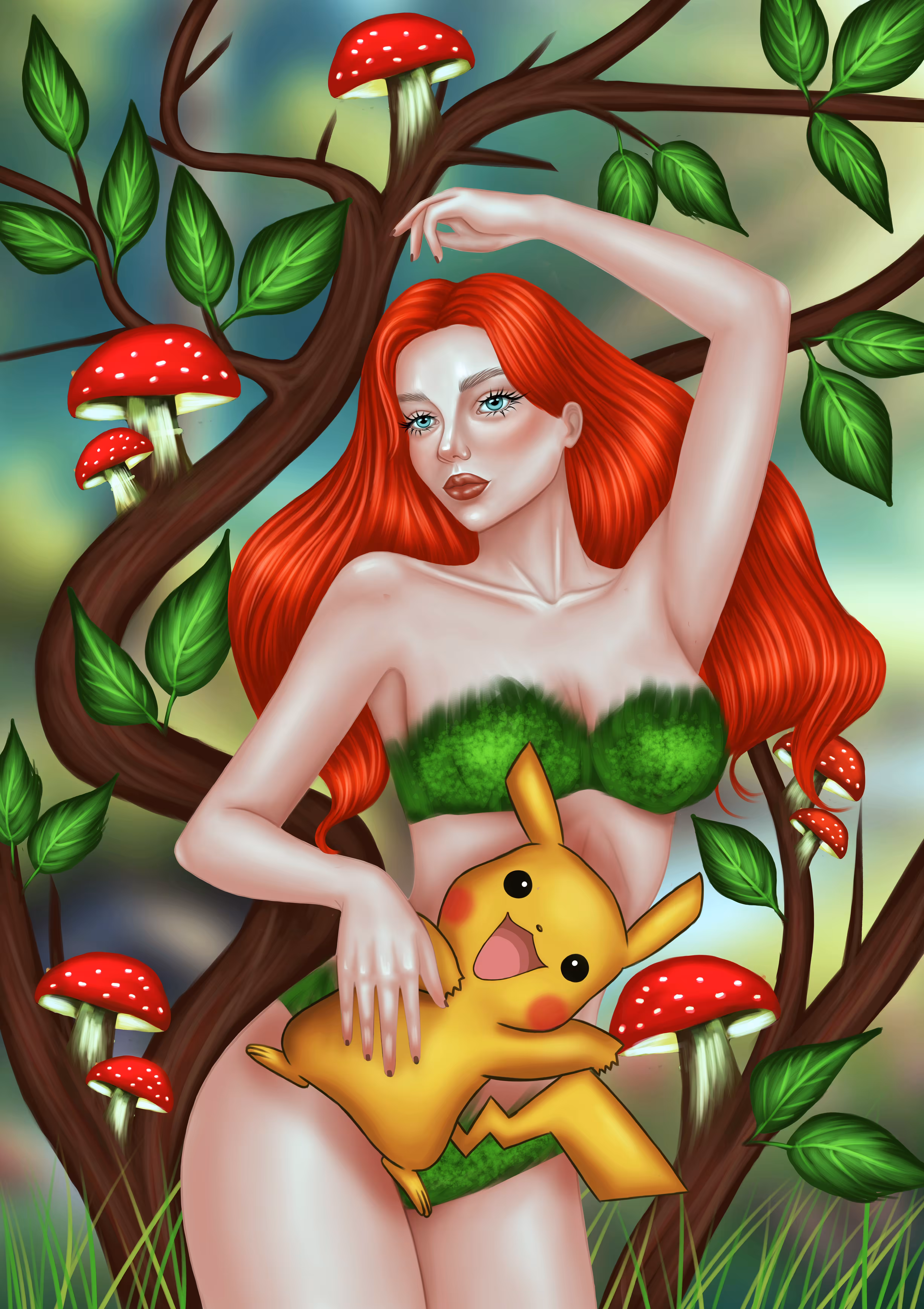 Life in the embrace of nature