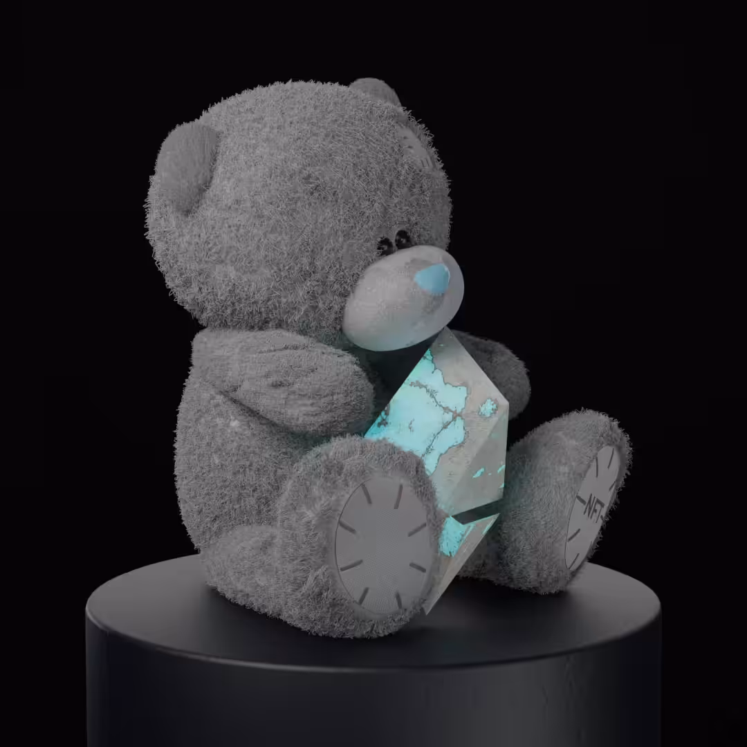 Teddy bear №10 - Brother miner